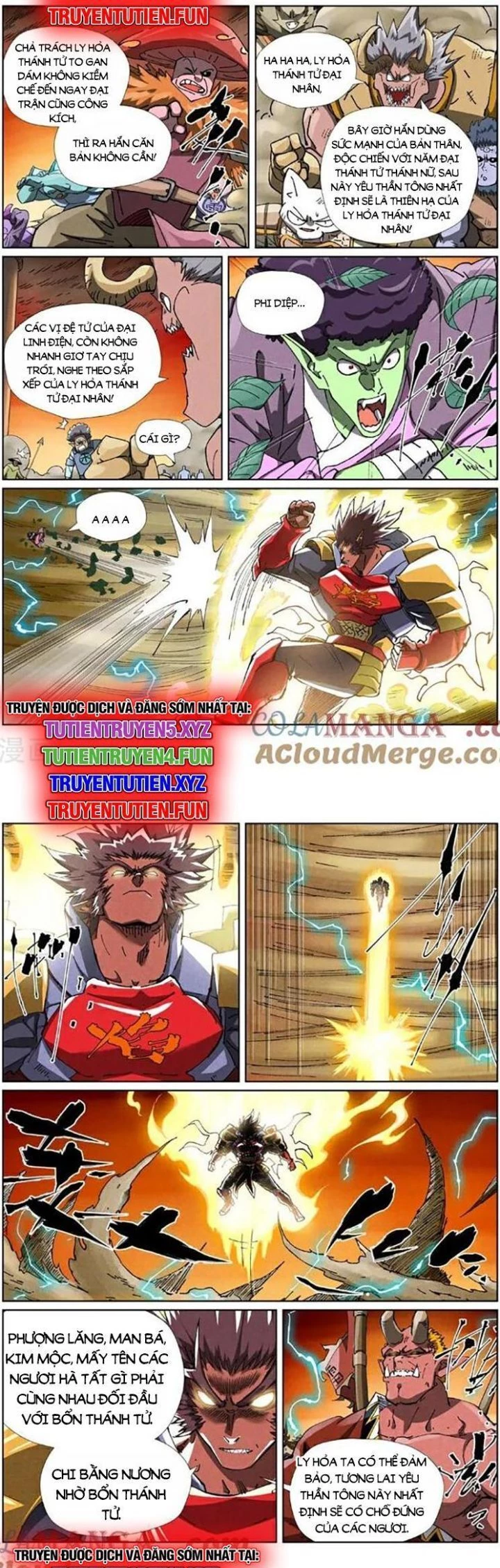 Yêu Thần Ký Chapter 623 - Trang 4