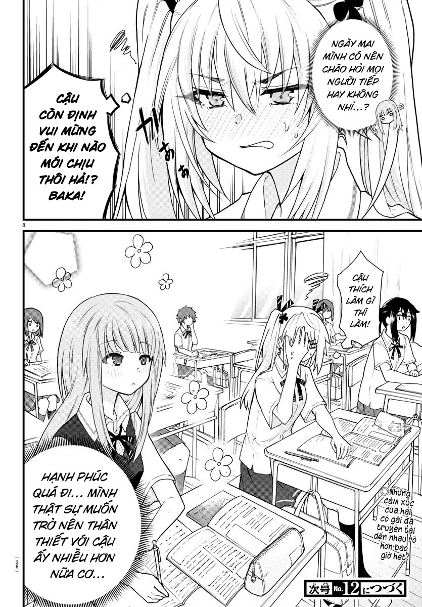 Cô bạn bị mất đi giọng nói luôn nghĩ rằng "Cậu ấy dịu dàng thật đấy" Chapter 2 - Trang 2