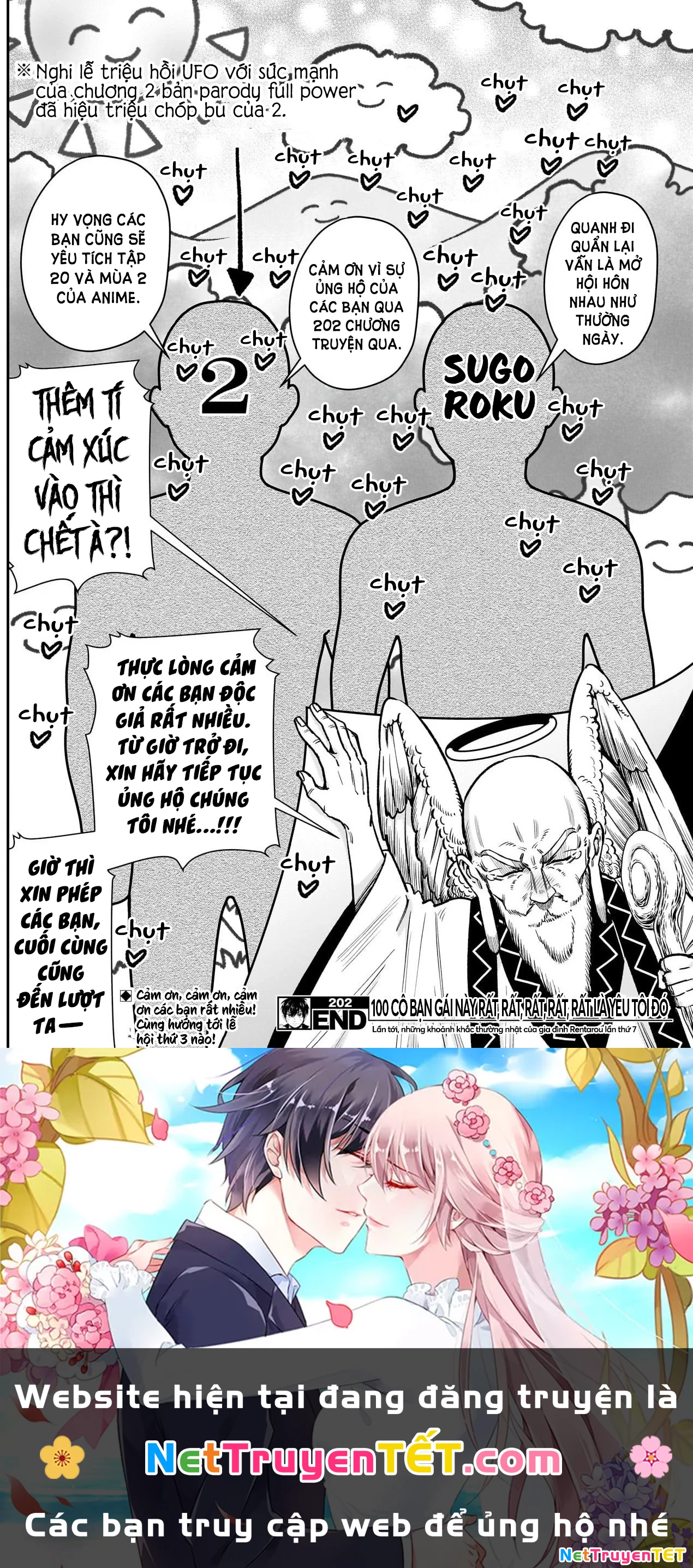 Kimi No Koto Ga Dai Dai Dai Dai Daisuki Na 100-Ri No Kanojo Chapter 202 - Trang 2