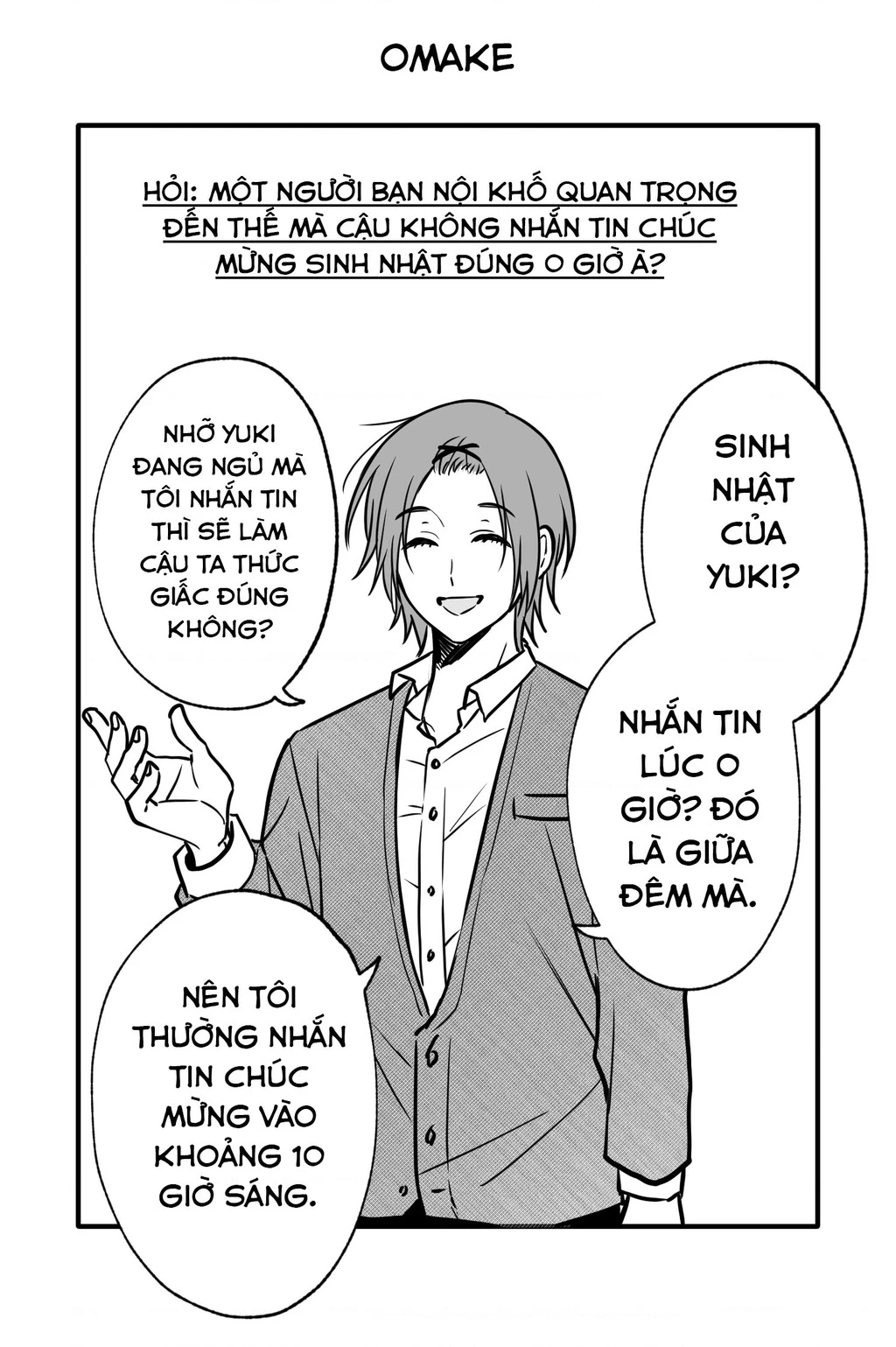 Chả là tôi thích kiểu 'gap couple' thế này Chapter 7.5 - Trang 2