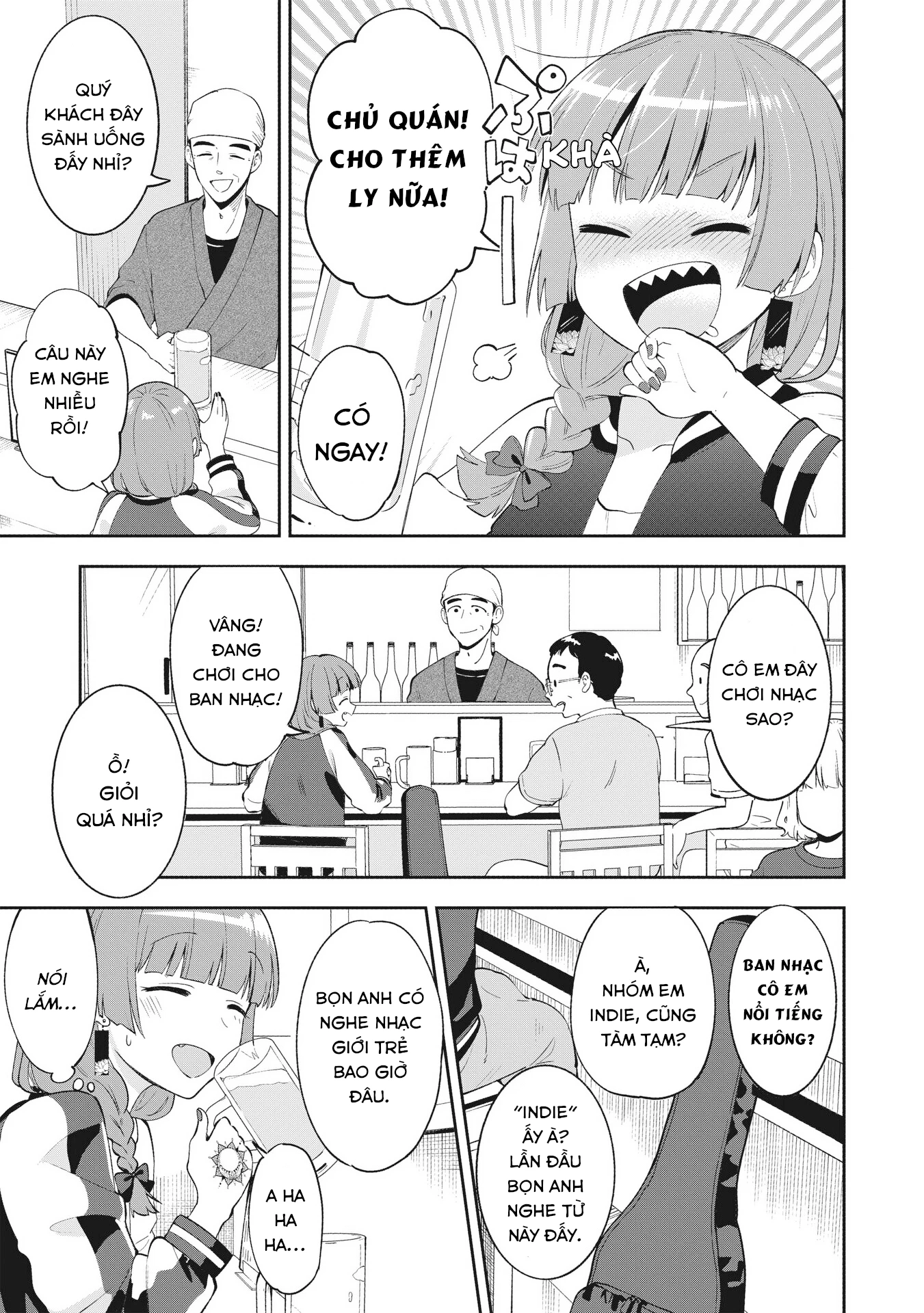 Bocchi the Rock! Gaiden: Kikuri Hiroi's Heavy Drinking Diary Chapter 1 - Trang 2