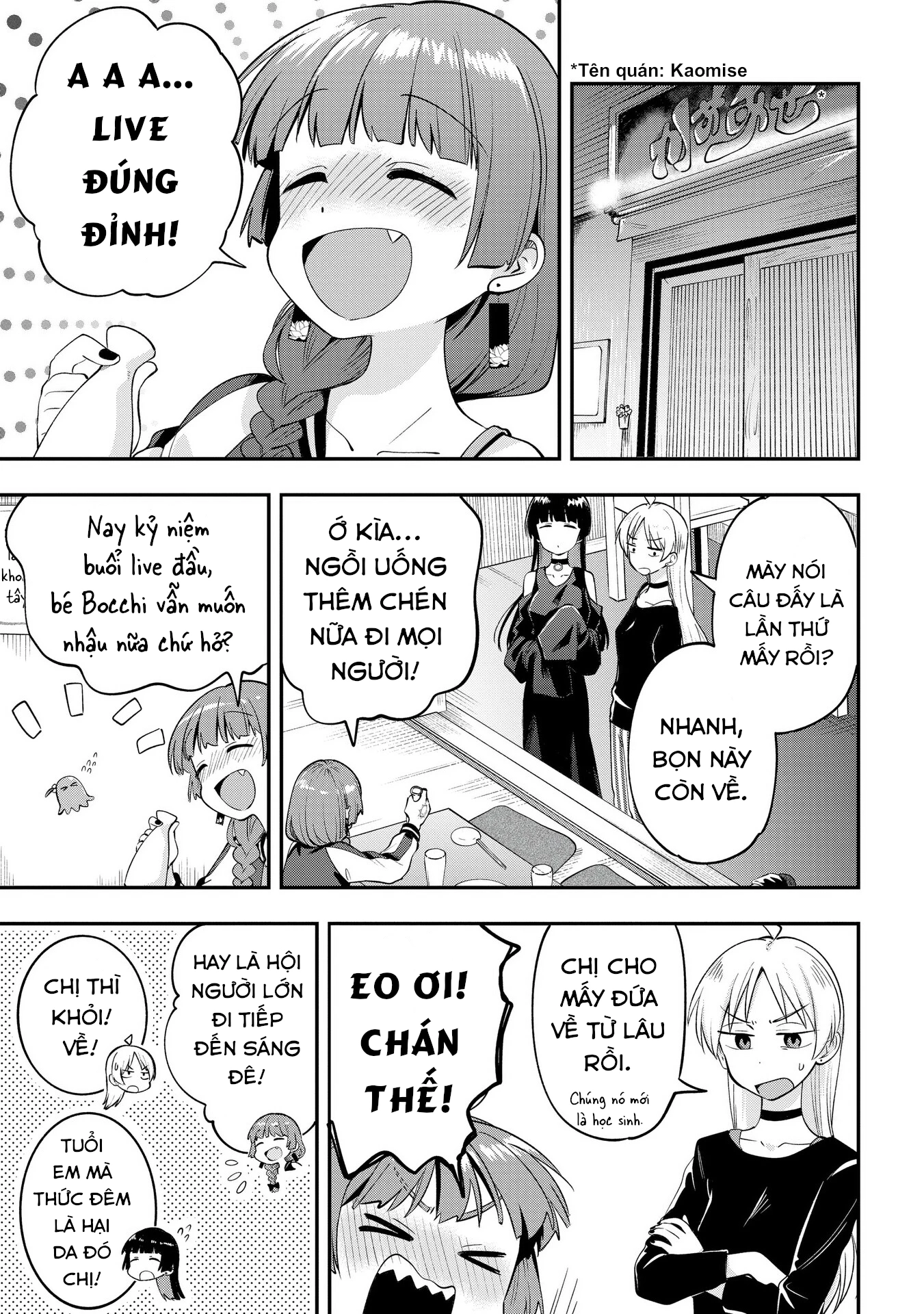 Bocchi the Rock! Gaiden: Kikuri Hiroi's Heavy Drinking Diary Chapter 4 - Trang 2