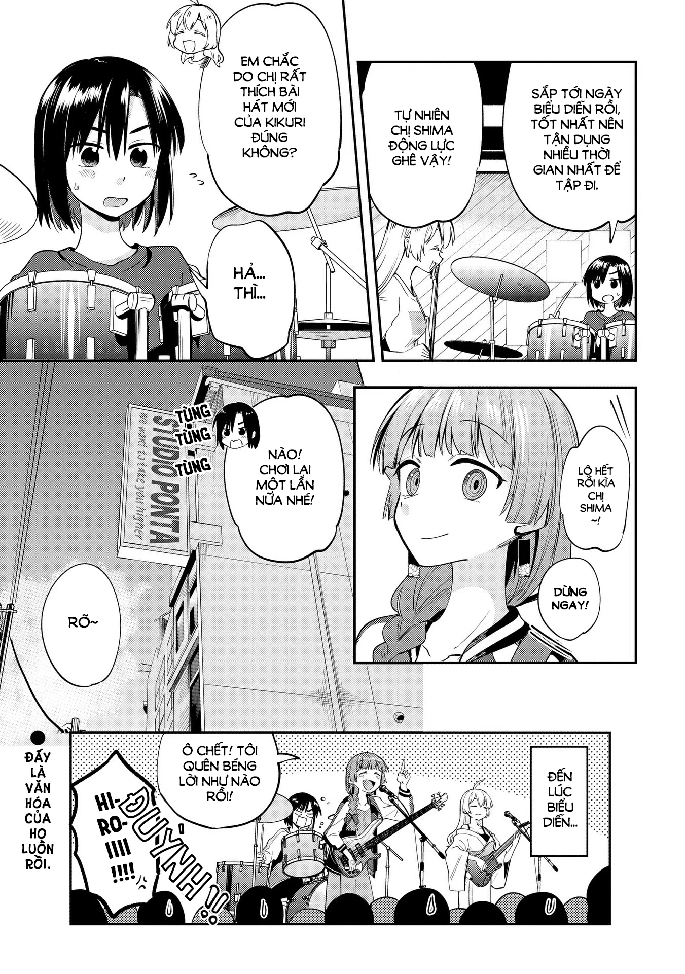 Bocchi the Rock! Gaiden: Kikuri Hiroi's Heavy Drinking Diary Chapter 7 - Trang 3