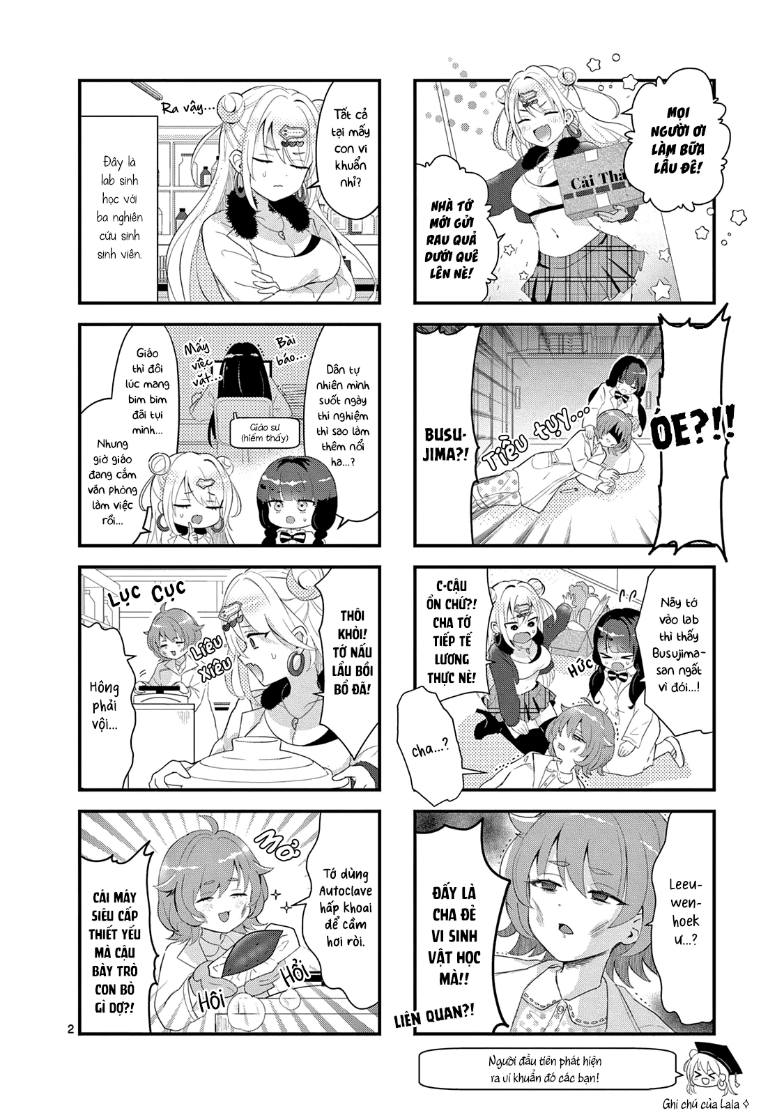 Lalalab☆ ~Gyaru, Khoa Học, và Thanh Xuân!~ Chapter 3 - Trang 2