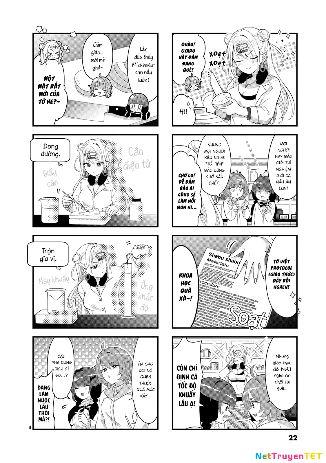 Lalalab☆ ~Gyaru, Khoa Học, và Thanh Xuân!~ Chapter 3 - Trang 2