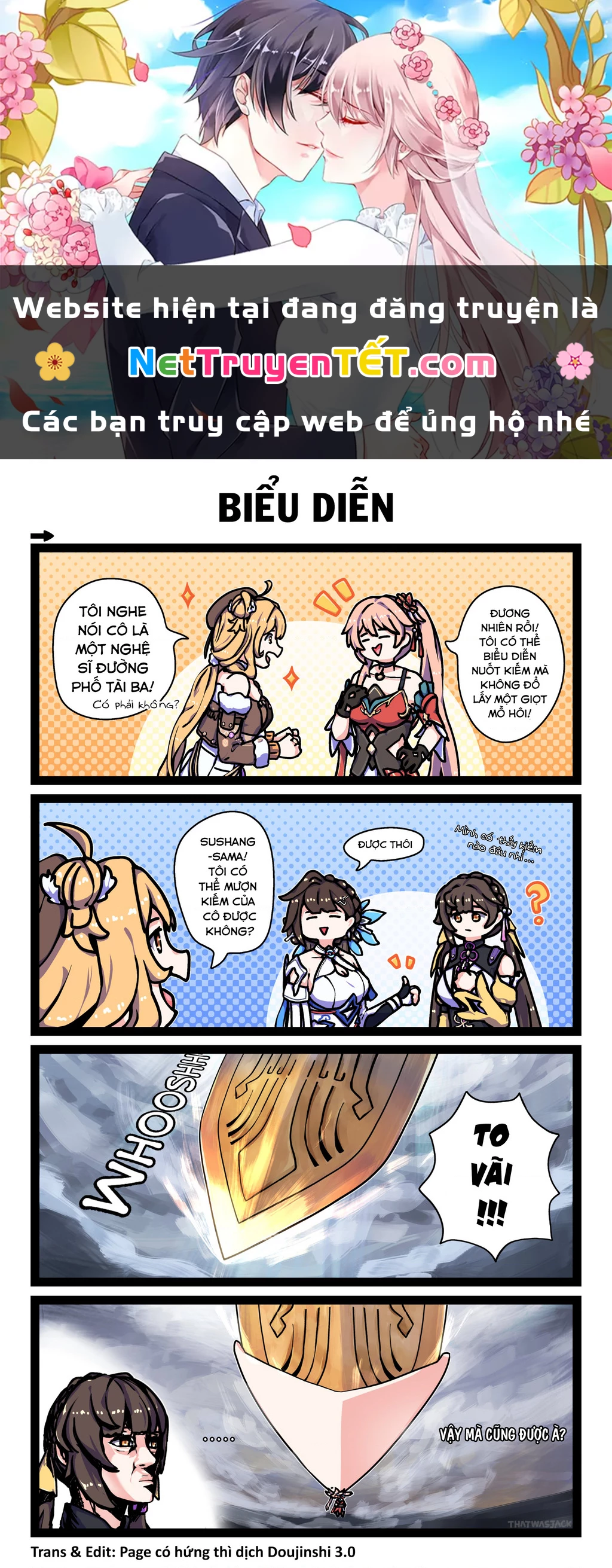 Tuyển tập truyện dịch của Page có hứng thì dịch Doujinshi Chapter 535 - Trang 3