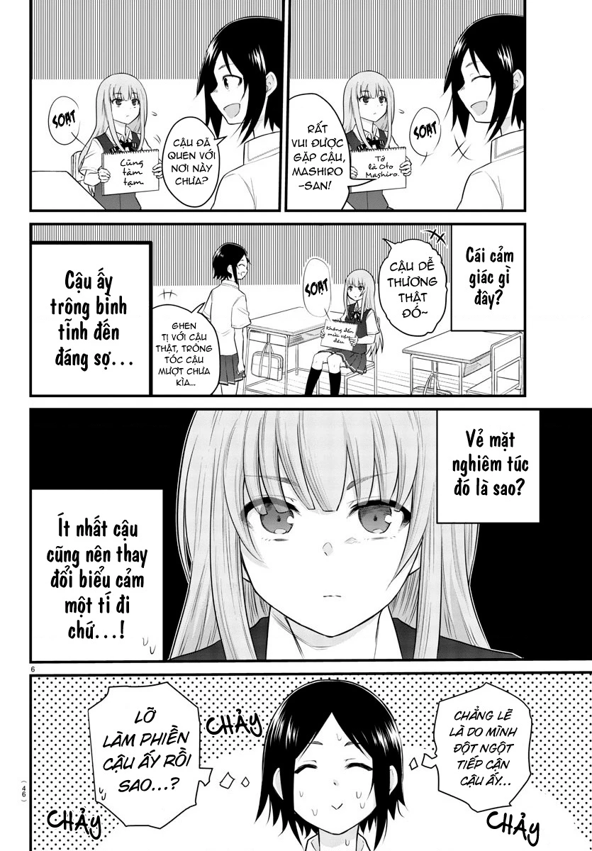 Cô bạn bị mất đi giọng nói luôn nghĩ rằng "Cậu ấy dịu dàng thật đấy" Chapter 4 - Trang 2