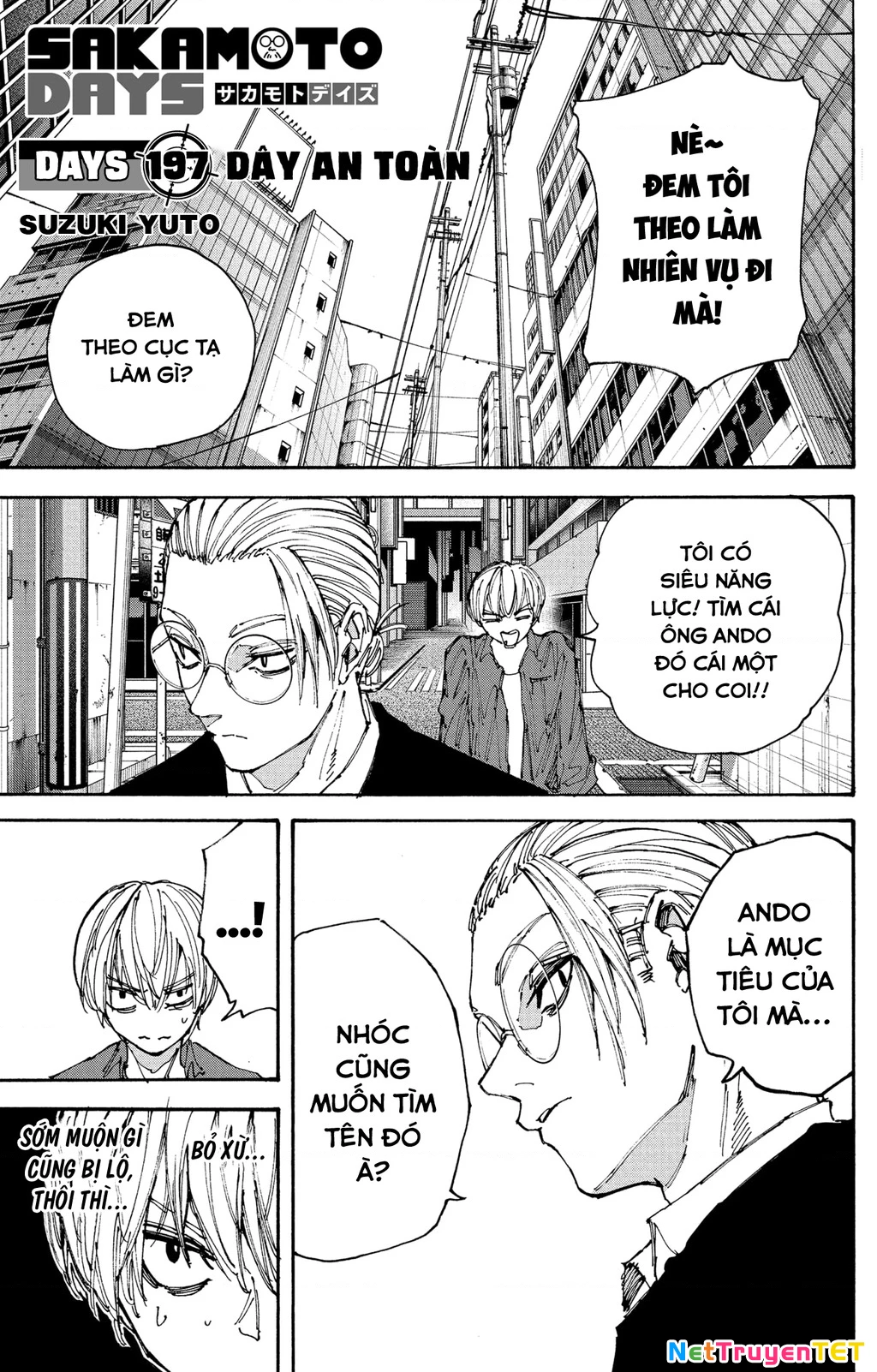 Sakamoto Days Chapter 197 - Trang 4