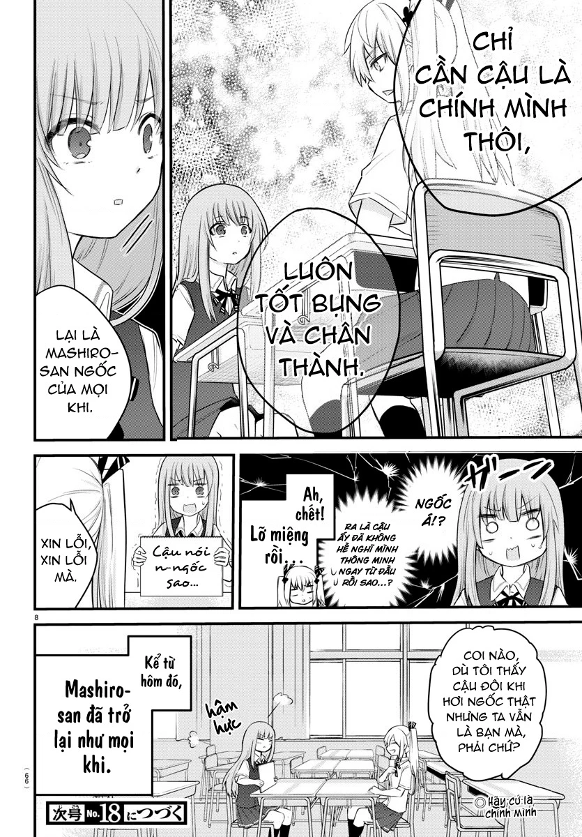 Cô bạn bị mất đi giọng nói luôn nghĩ rằng "Cậu ấy dịu dàng thật đấy" Chapter 8 - Trang 2