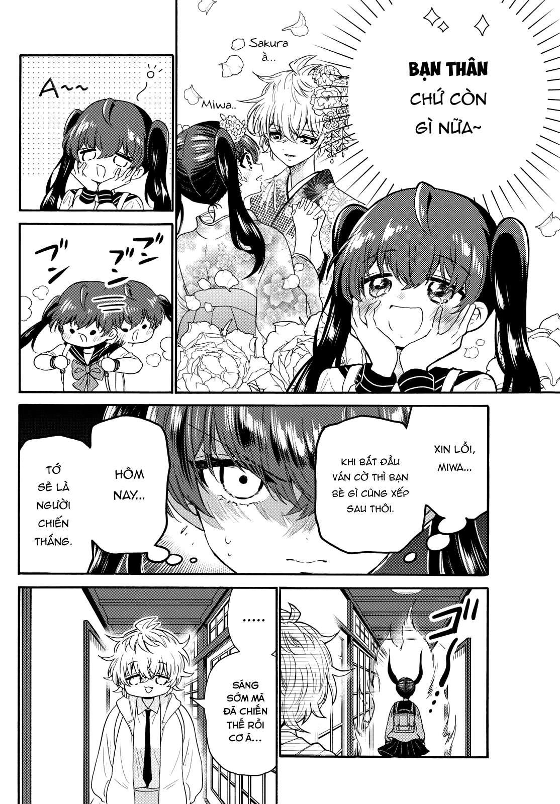 Ba Chị Em Nhà Mikadono Dễ Đối Phó Thật Đấy Chapter 140 - Trang 4