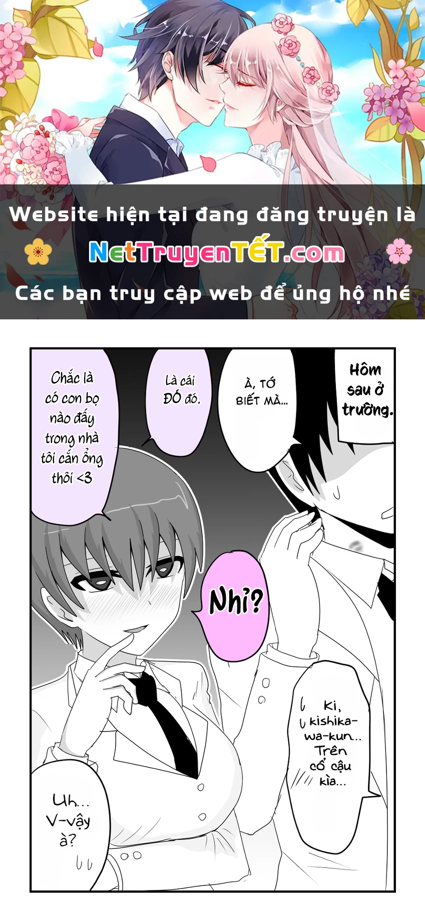 Tôi có một nhỏ bạn thân, nhưng dạo này cô ấy cứ kì kì sao ấy Chapter 04 - Trang 2
