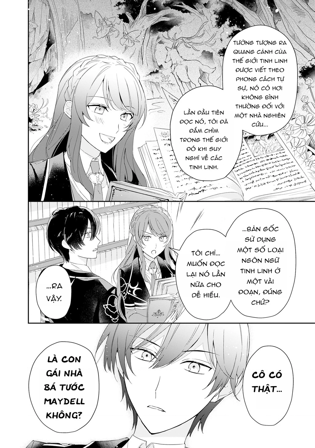Akuyaku Reijou to Akuyaku Reisoku ga, Deatte Koi ni Ochitanara Chapter 2 - Trang 3
