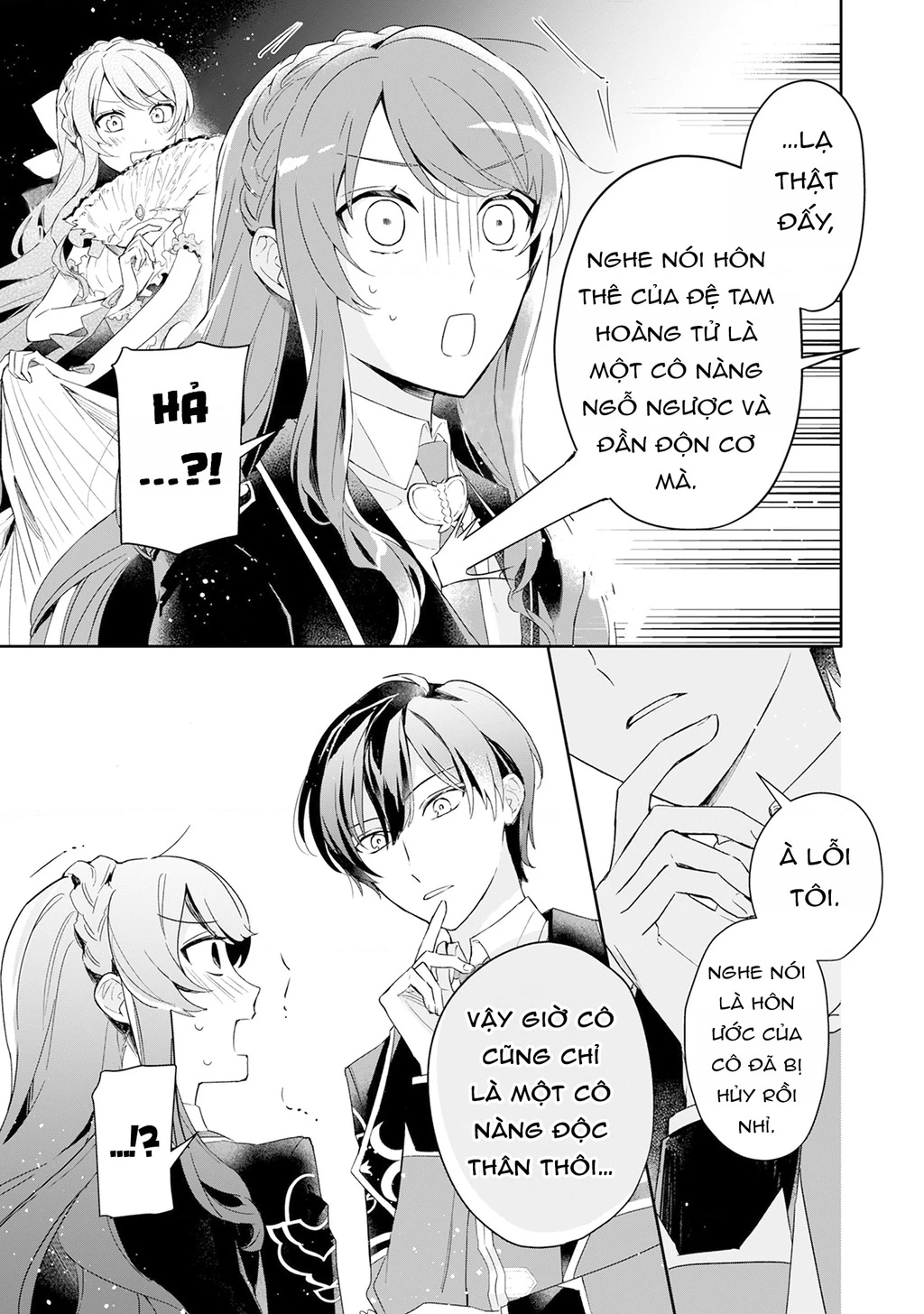 Akuyaku Reijou to Akuyaku Reisoku ga, Deatte Koi ni Ochitanara Chapter 2 - Trang 3
