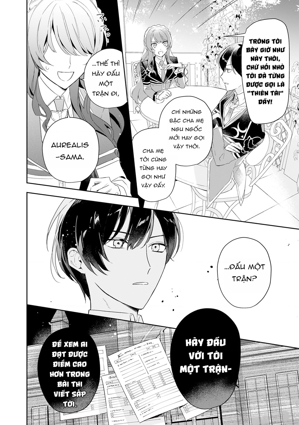 Akuyaku Reijou to Akuyaku Reisoku ga, Deatte Koi ni Ochitanara Chapter 2 - Trang 3