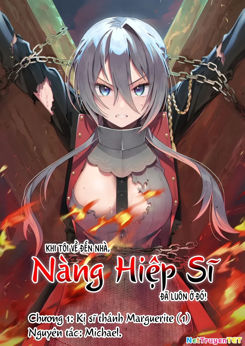 Khi tôi về đến nhà, Nàng Hiệp Sĩ đã luôn ở đó! Chapter 1 - Trang 3