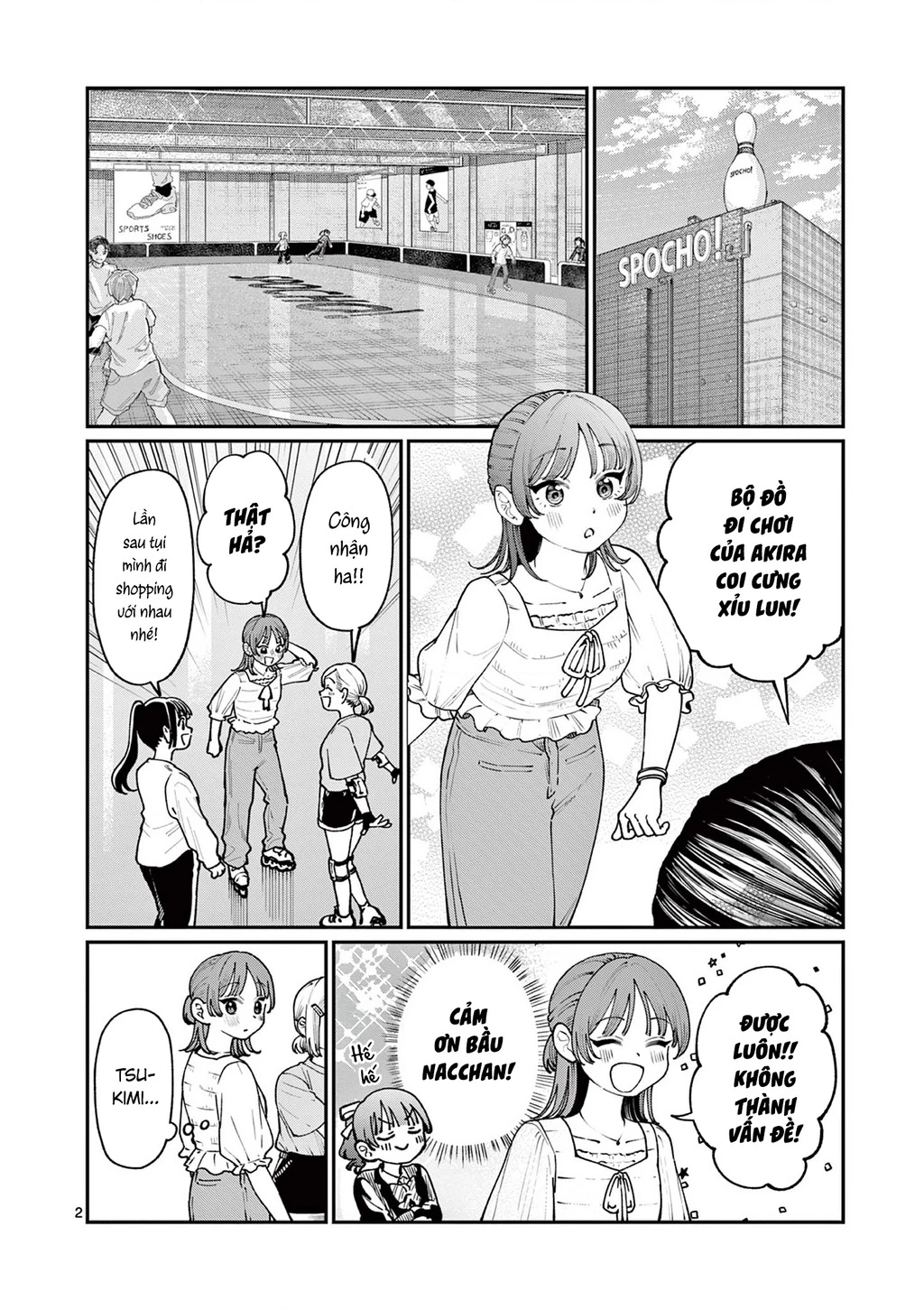 Tình yêu màu Lam nhà Wakaba Chapter 12 - Trang 2