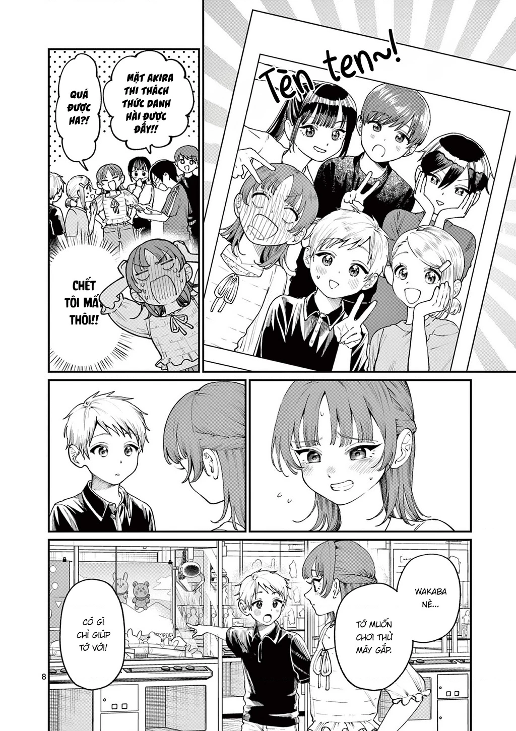 Tình yêu màu Lam nhà Wakaba Chapter 12 - Trang 2