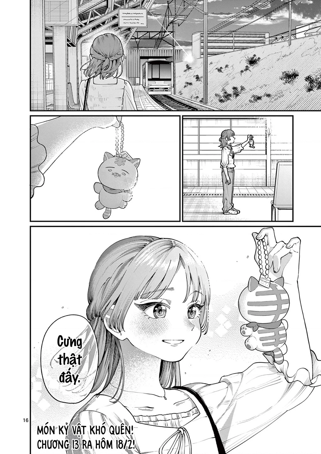 Tình yêu màu Lam nhà Wakaba Chapter 12 - Trang 2