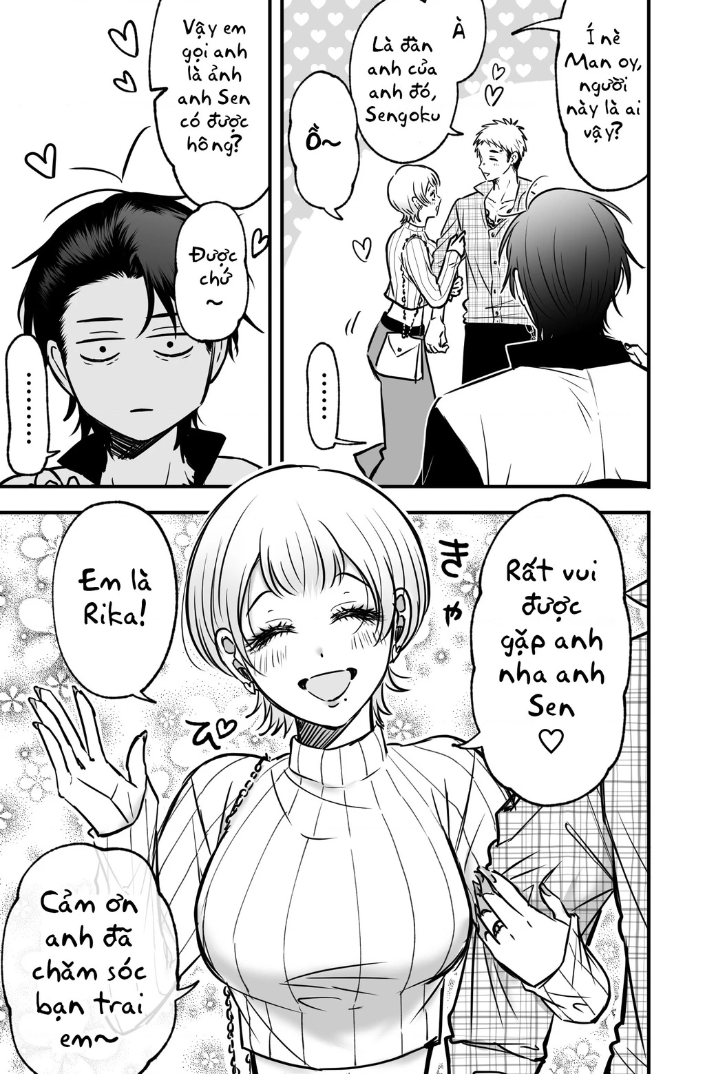 Chả là tôi thích kiểu 'gap couple' thế này Chapter 8.1 - Trang 2