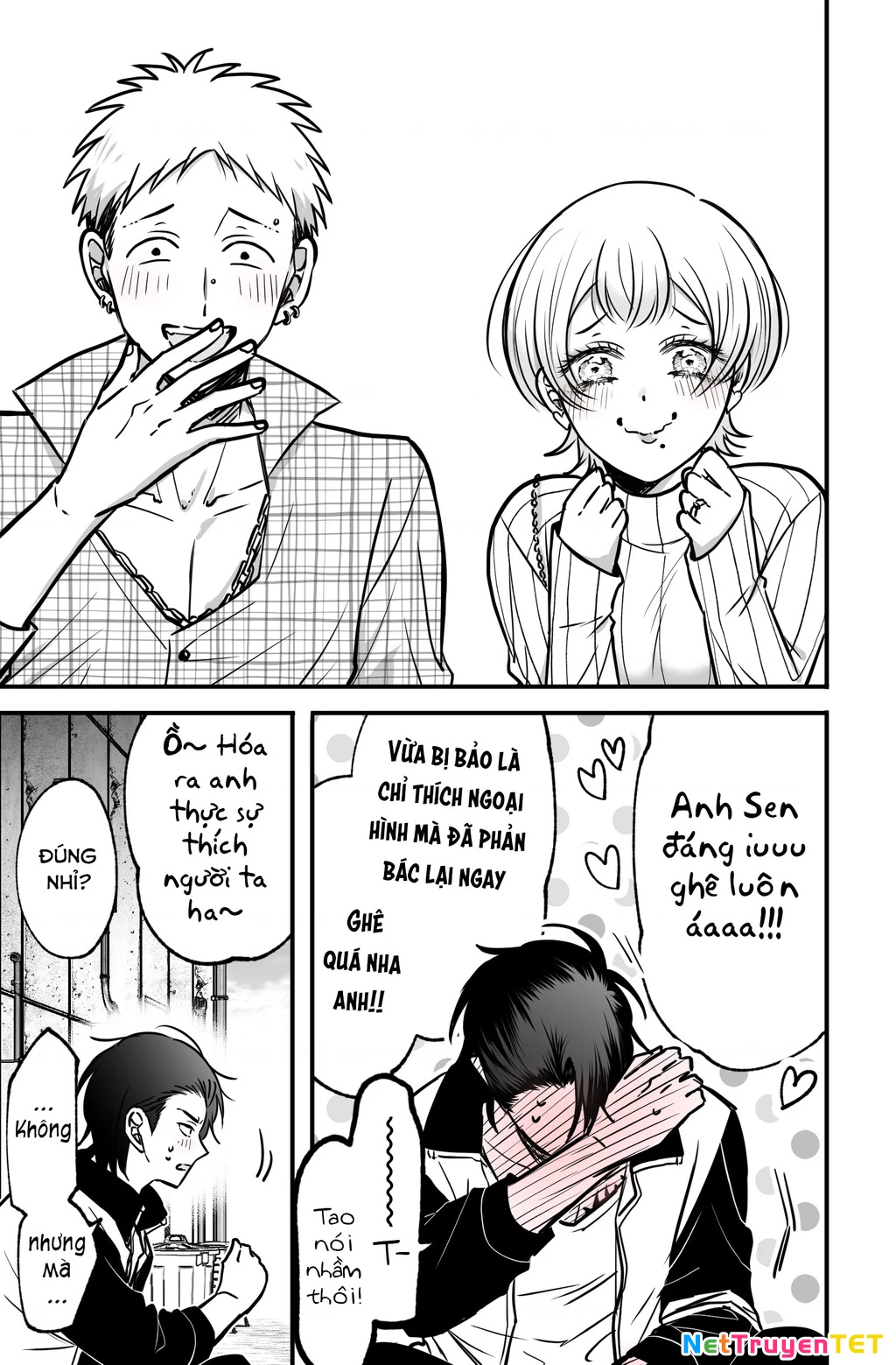 Chả là tôi thích kiểu 'gap couple' thế này Chapter 8.1 - Trang 2