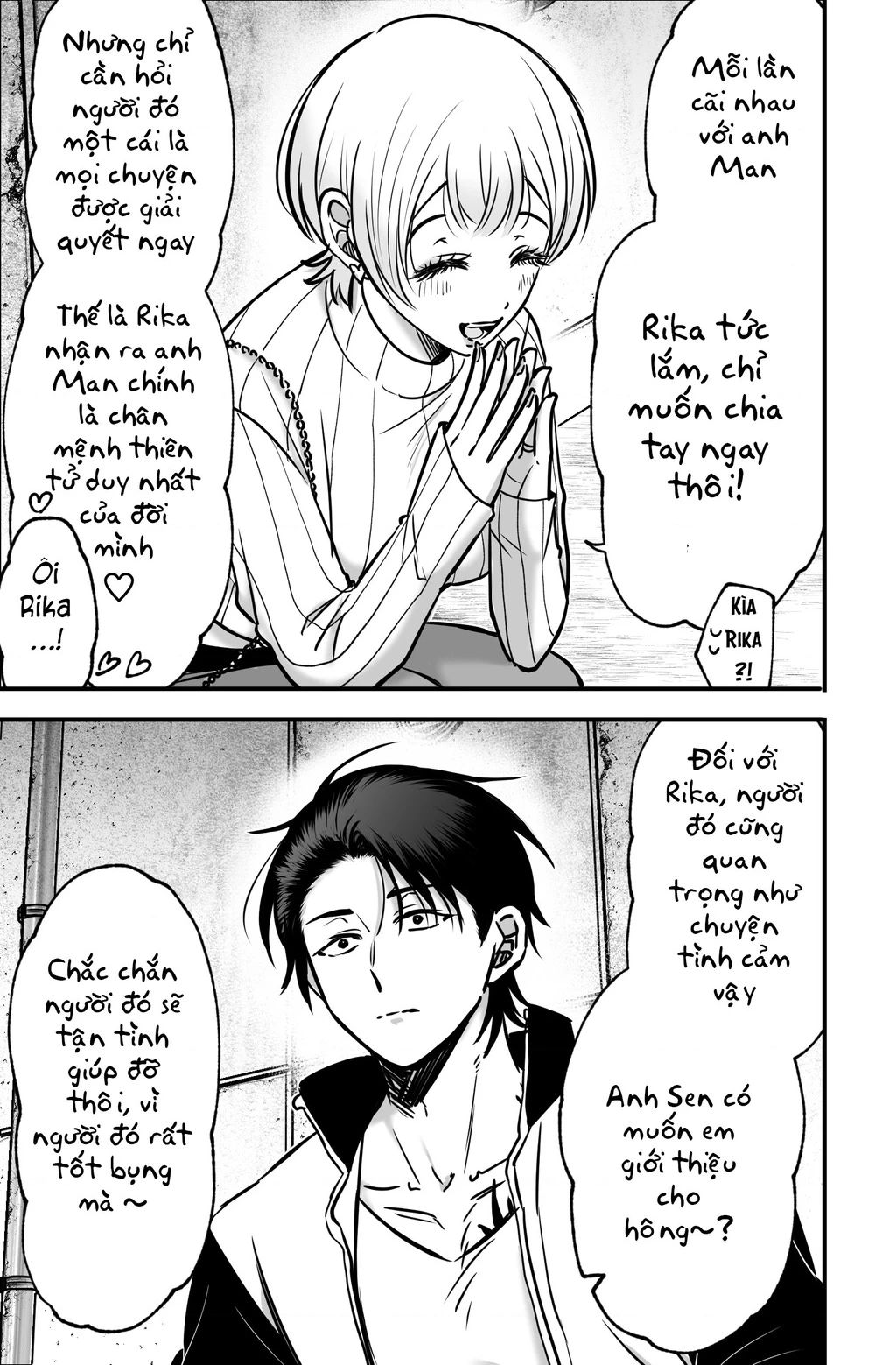 Chả là tôi thích kiểu 'gap couple' thế này Chapter 8.1 - Trang 2