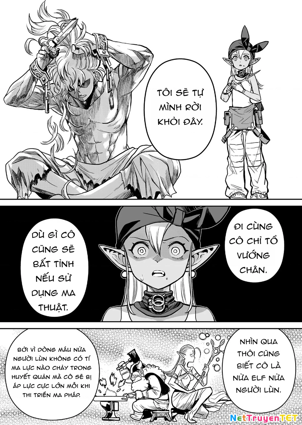 Abandoned ~Tsuyosugite Buki ga Kowareru Yuusha to Buki Shokunin no Elf~ Chapter 2 - Trang 2