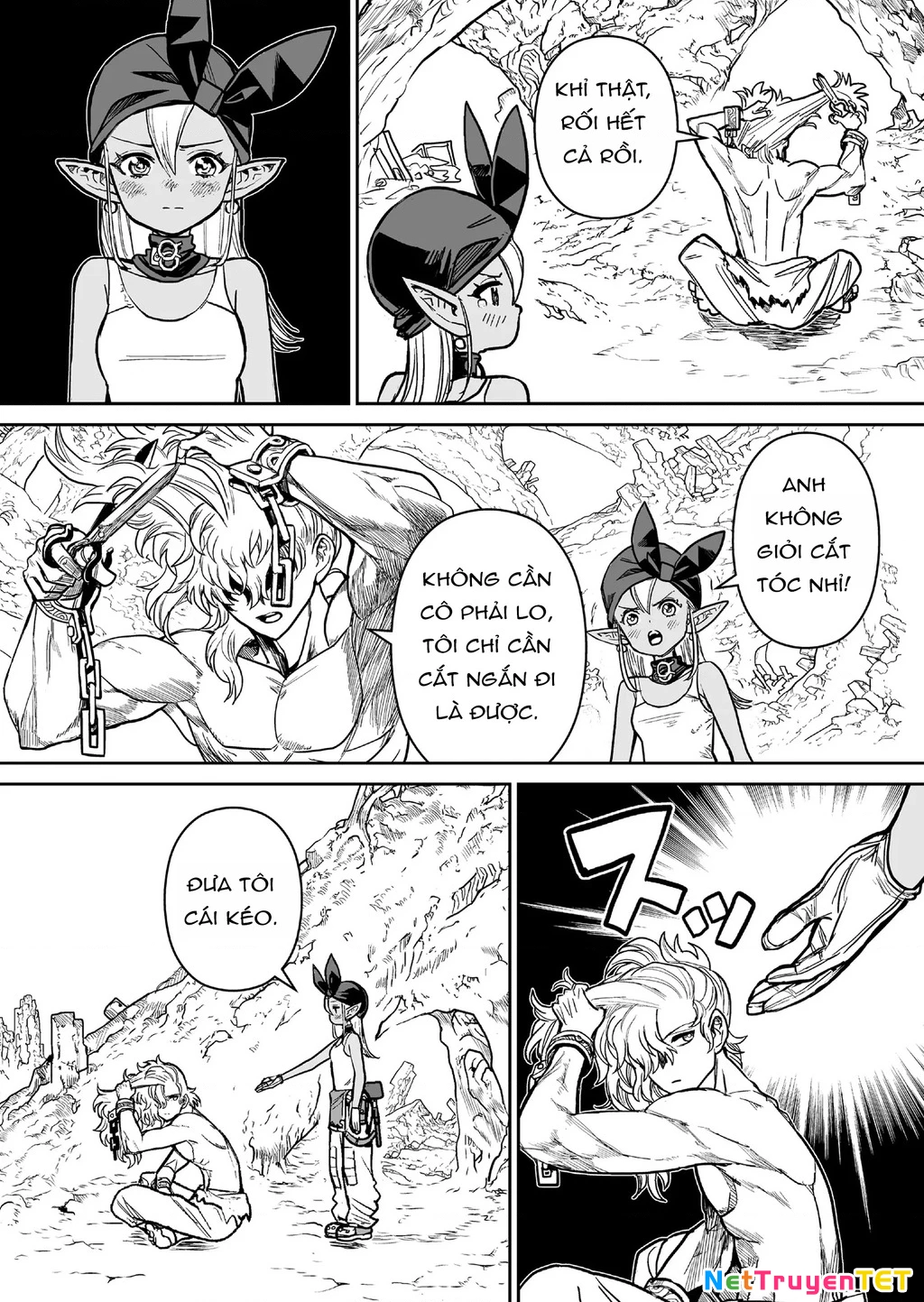 Abandoned ~Tsuyosugite Buki ga Kowareru Yuusha to Buki Shokunin no Elf~ Chapter 2 - Trang 2