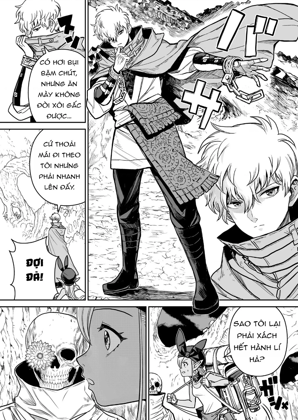 Abandoned ~Tsuyosugite Buki ga Kowareru Yuusha to Buki Shokunin no Elf~ Chapter 2 - Trang 2