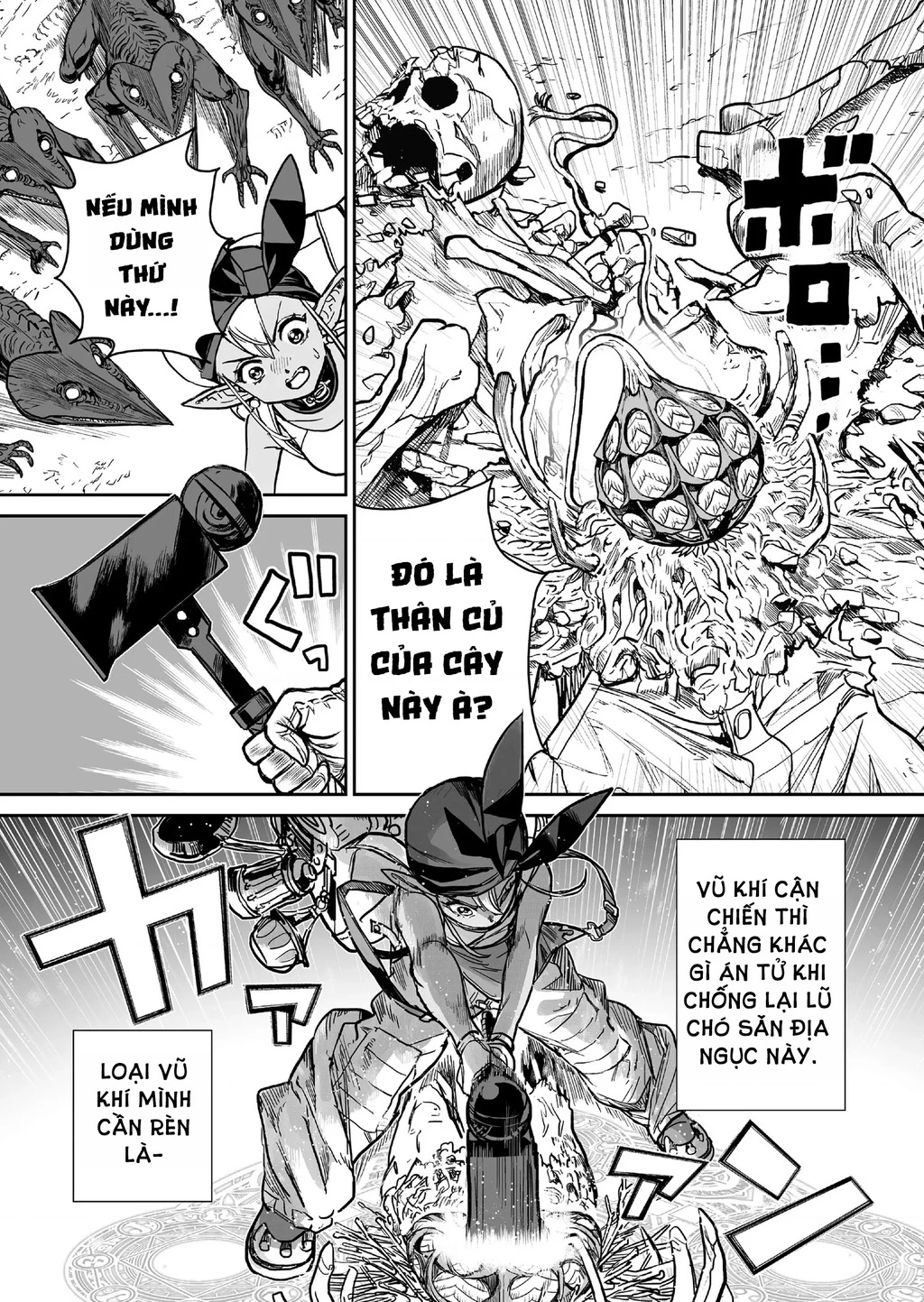 Abandoned ~Tsuyosugite Buki ga Kowareru Yuusha to Buki Shokunin no Elf~ Chapter 2 - Trang 2