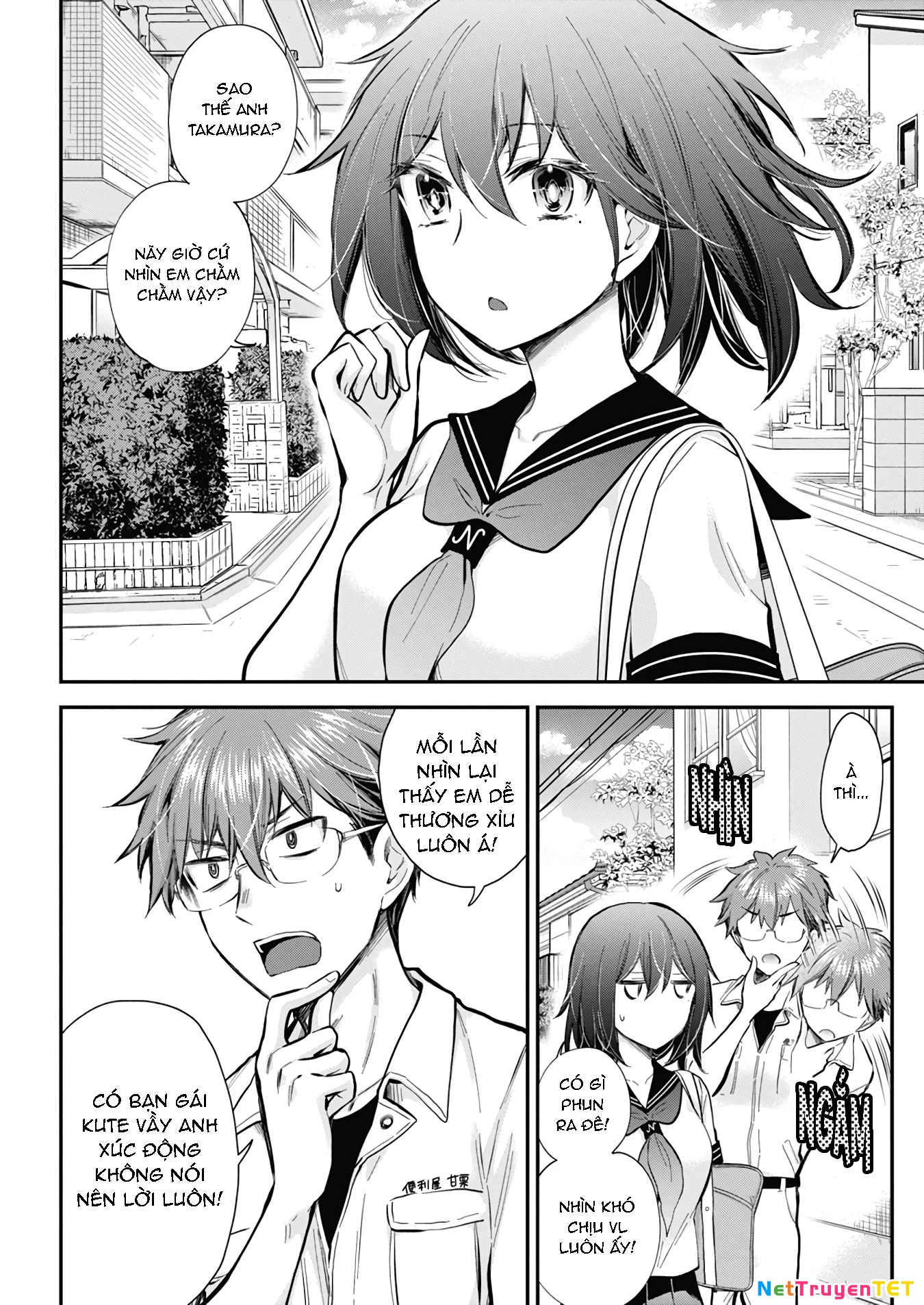 Henjo - Hen Na Joshi Kousei Amaguri Chiko Chapter 127 - Trang 3