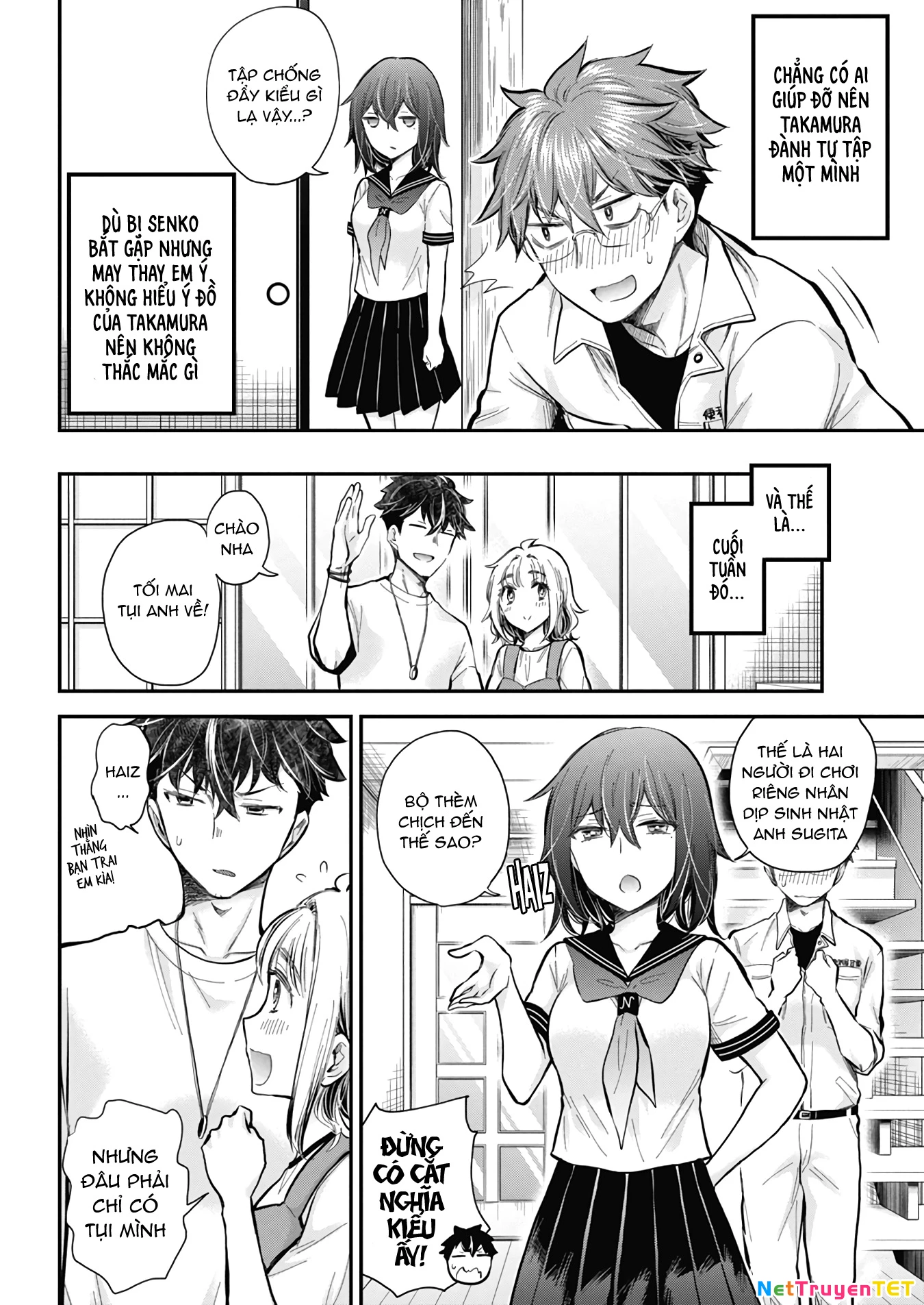 Henjo - Hen Na Joshi Kousei Amaguri Chiko Chapter 127 - Trang 3