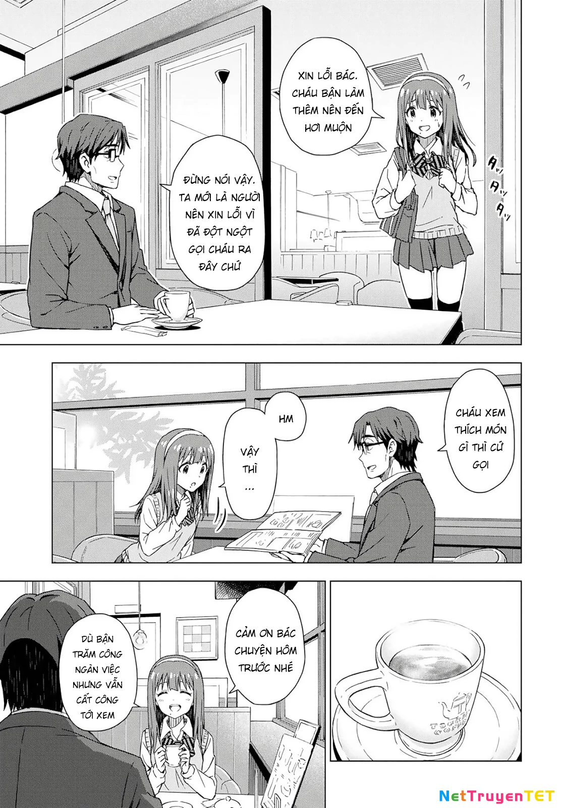 Asayake wa Koganeiro - The IDOLM@STER Chapter 23 - Trang 3