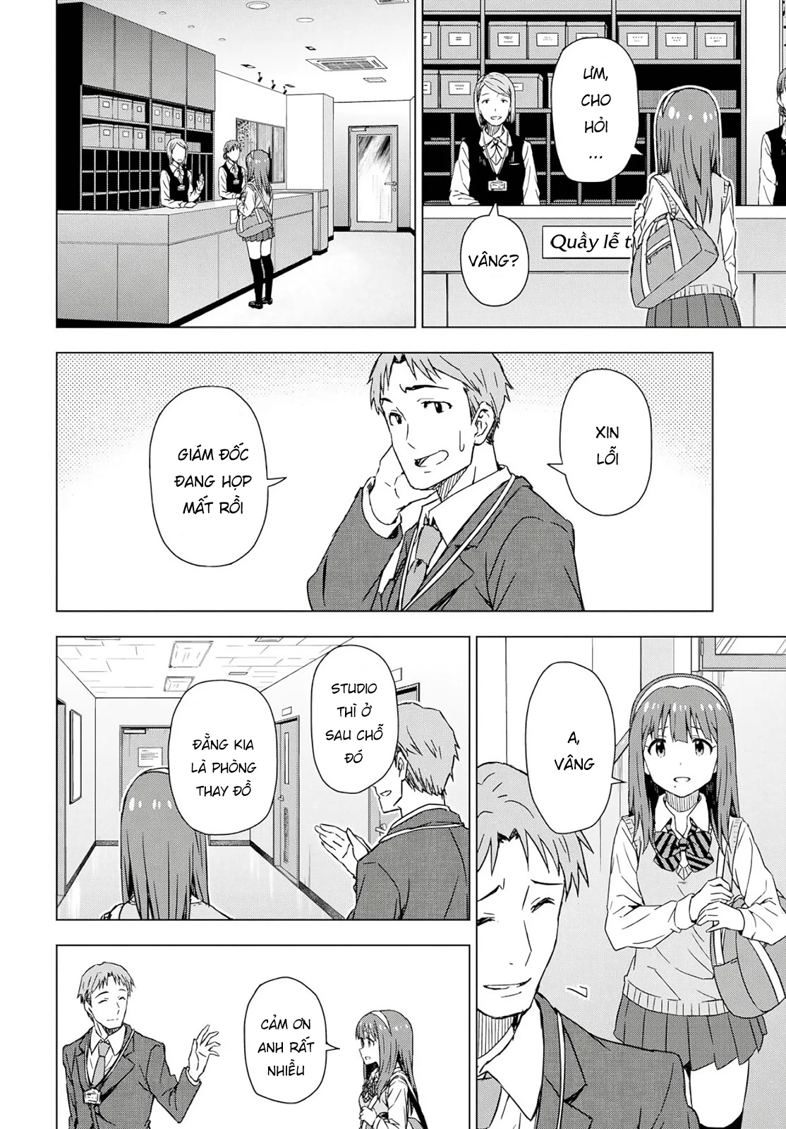 Asayake wa Koganeiro - The IDOLM@STER Chapter 23 - Trang 3