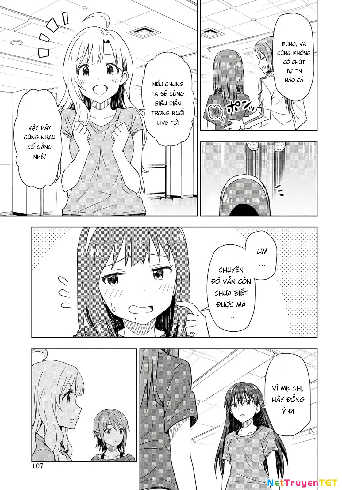 Asayake wa Koganeiro - The IDOLM@STER Chapter 24 - Trang 3