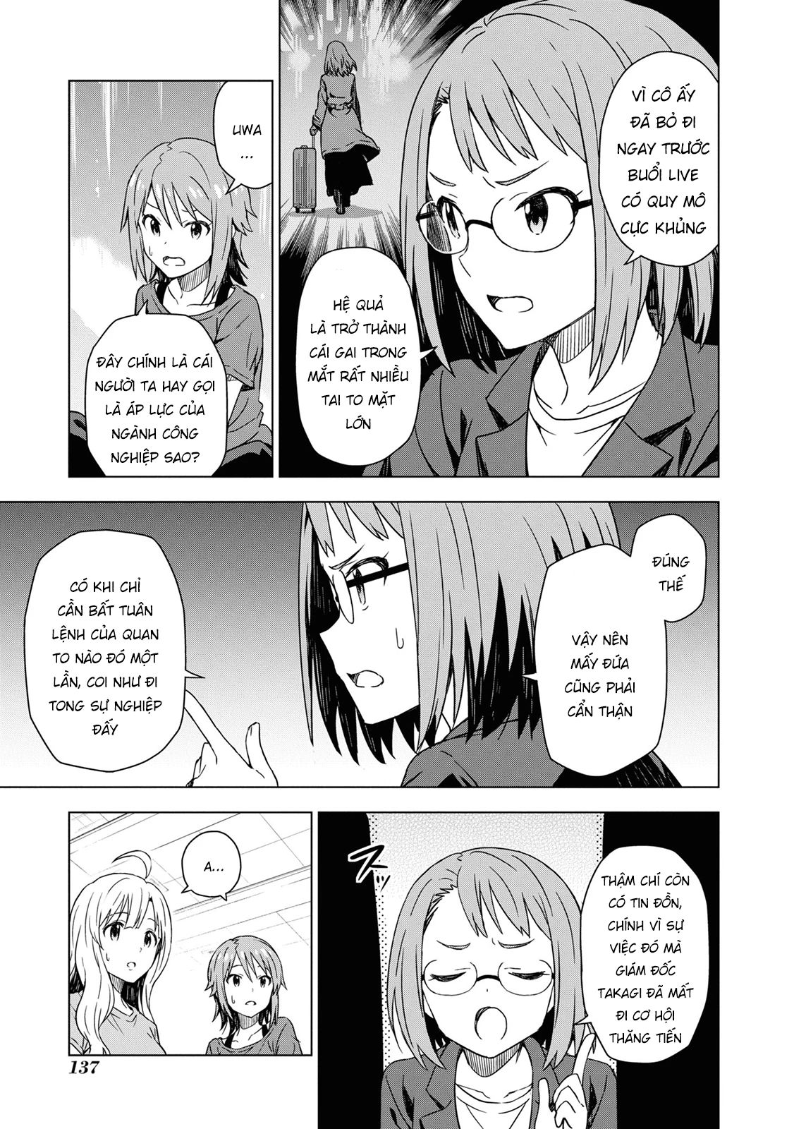 Asayake wa Koganeiro - The IDOLM@STER Chapter 24 - Trang 3