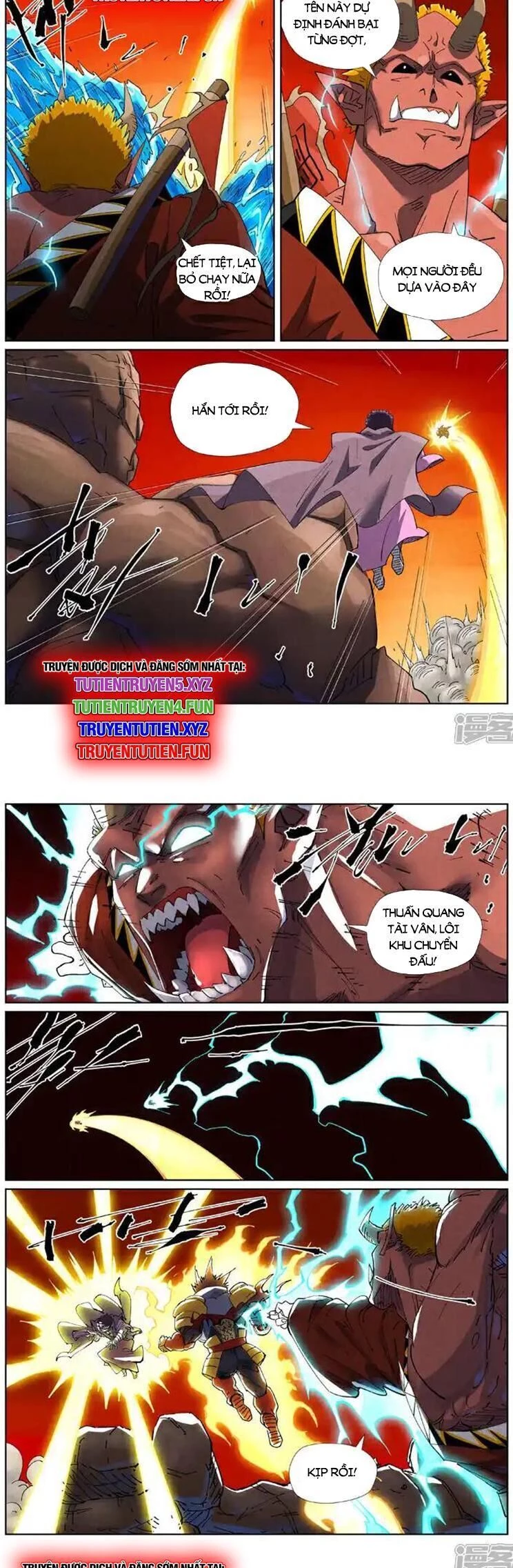 Yêu Thần Ký Chapter 624 - Trang 4