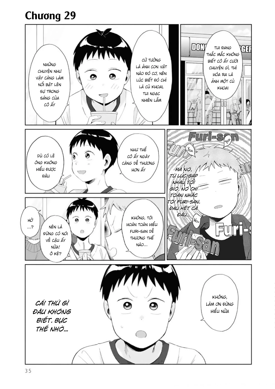 Tonari No Furi-San Ga Tonikaku Kowai Chapter 29 - Trang 3