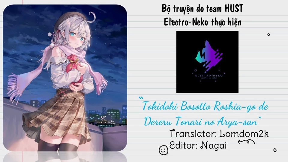 Arya-san bàn bên thi thoảng lại thả thính tôi bằng tiếng Nga Chapter 53 - Trang 3