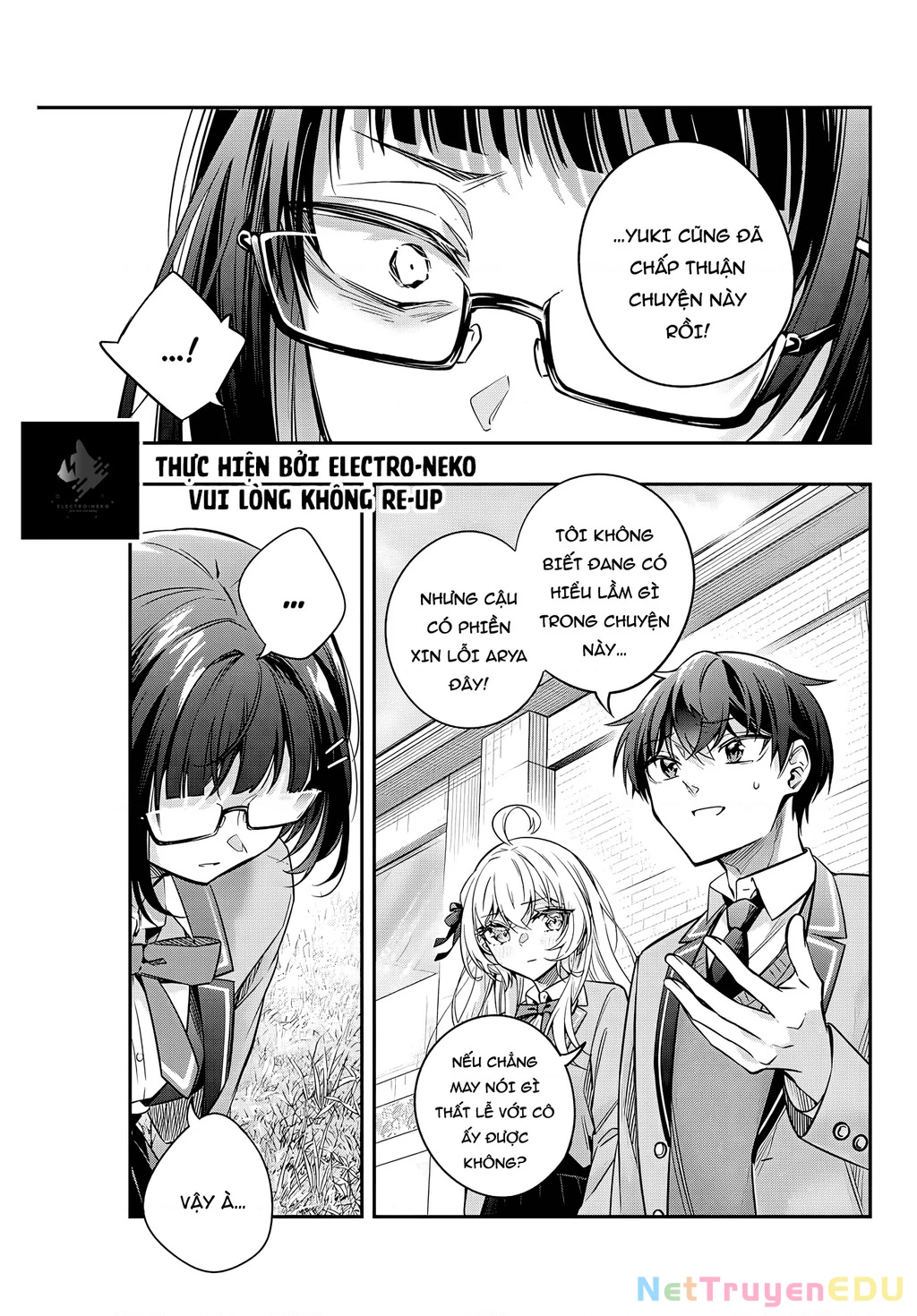 Arya-san bàn bên thi thoảng lại thả thính tôi bằng tiếng Nga Chapter 53 - Trang 3