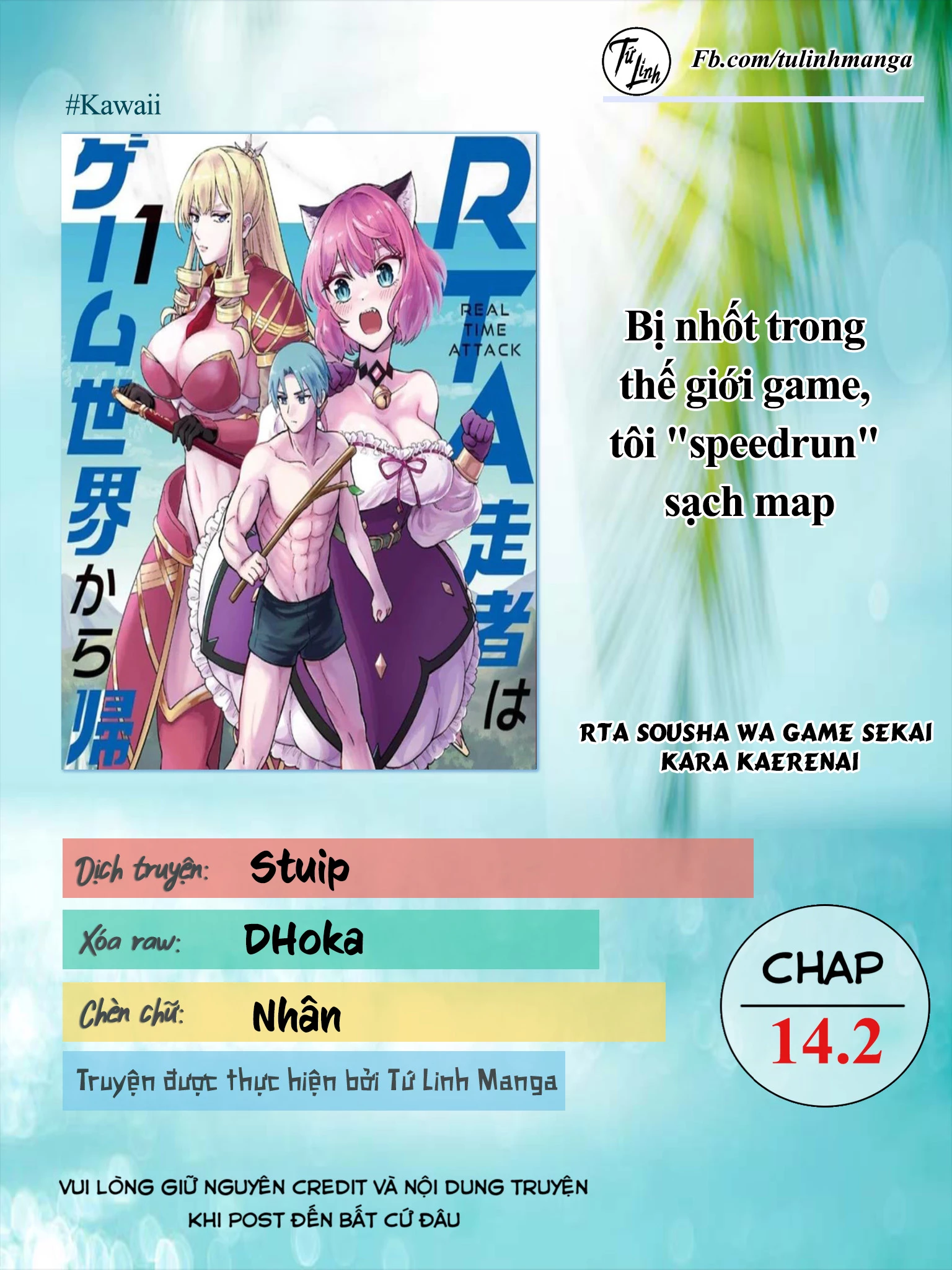 Bị nhốt trong thế giới game, tôi "speedrun" sạch map Chapter 14.2 - Trang 2