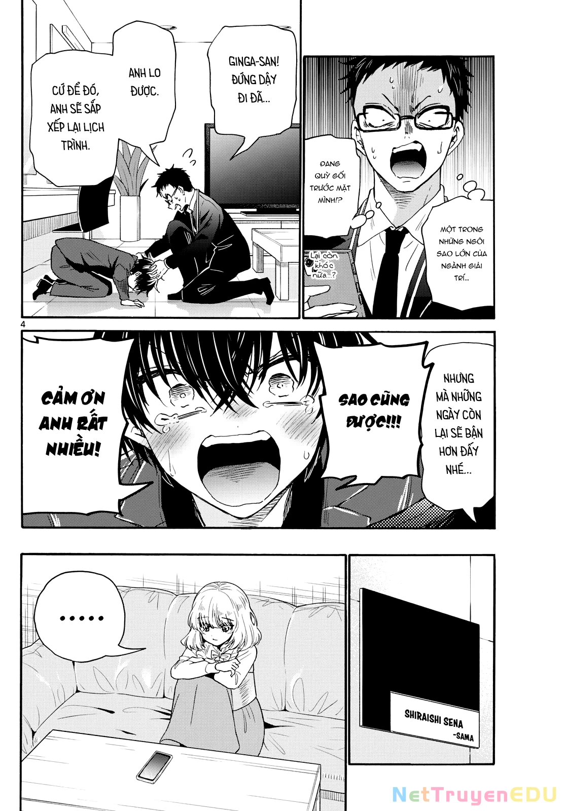 Ba Chị Em Nhà Mikadono Dễ Đối Phó Thật Đấy Chapter 144 - Trang 4