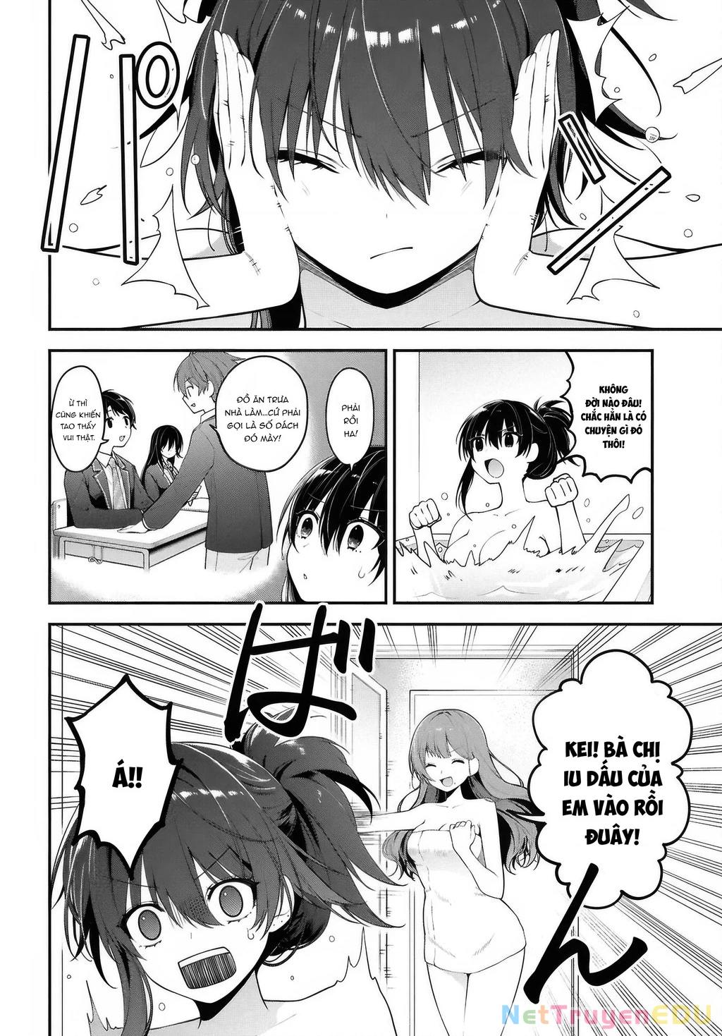 Tonari No Seki No Yankee Shimizu-San Ga Kami O Kuroku Sometekita Chapter 3 - Trang 2