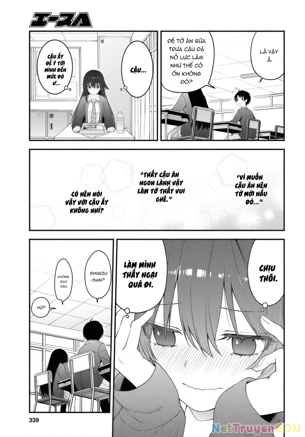 Tonari No Seki No Yankee Shimizu-San Ga Kami O Kuroku Sometekita Chapter 3 - Trang 2