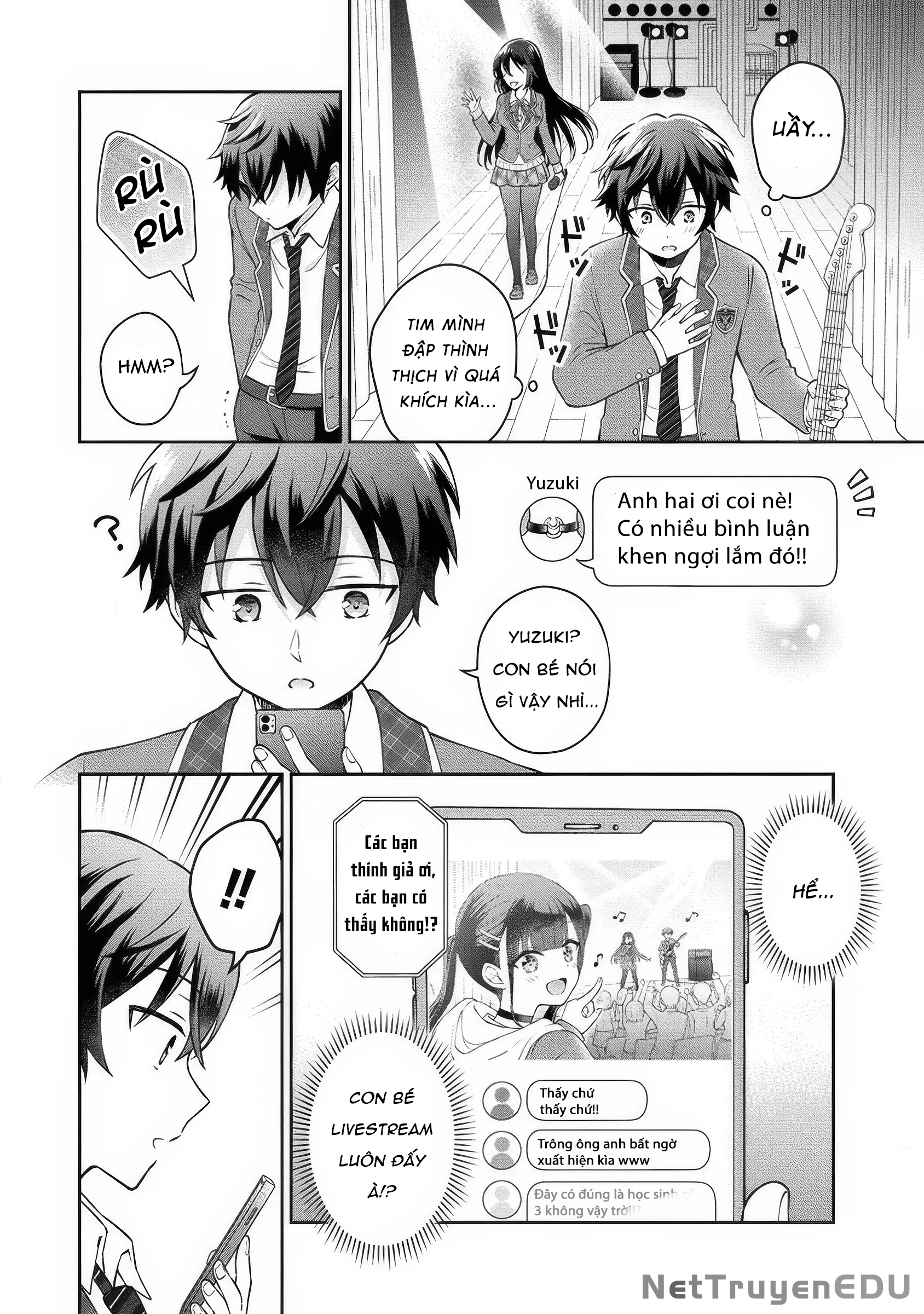 Tonari no Seki no Inkya Joshi ga Oshi Utai Datta ~Ore no Kyoku wo Uttatekure!~ Chapter 1 - Trang 2