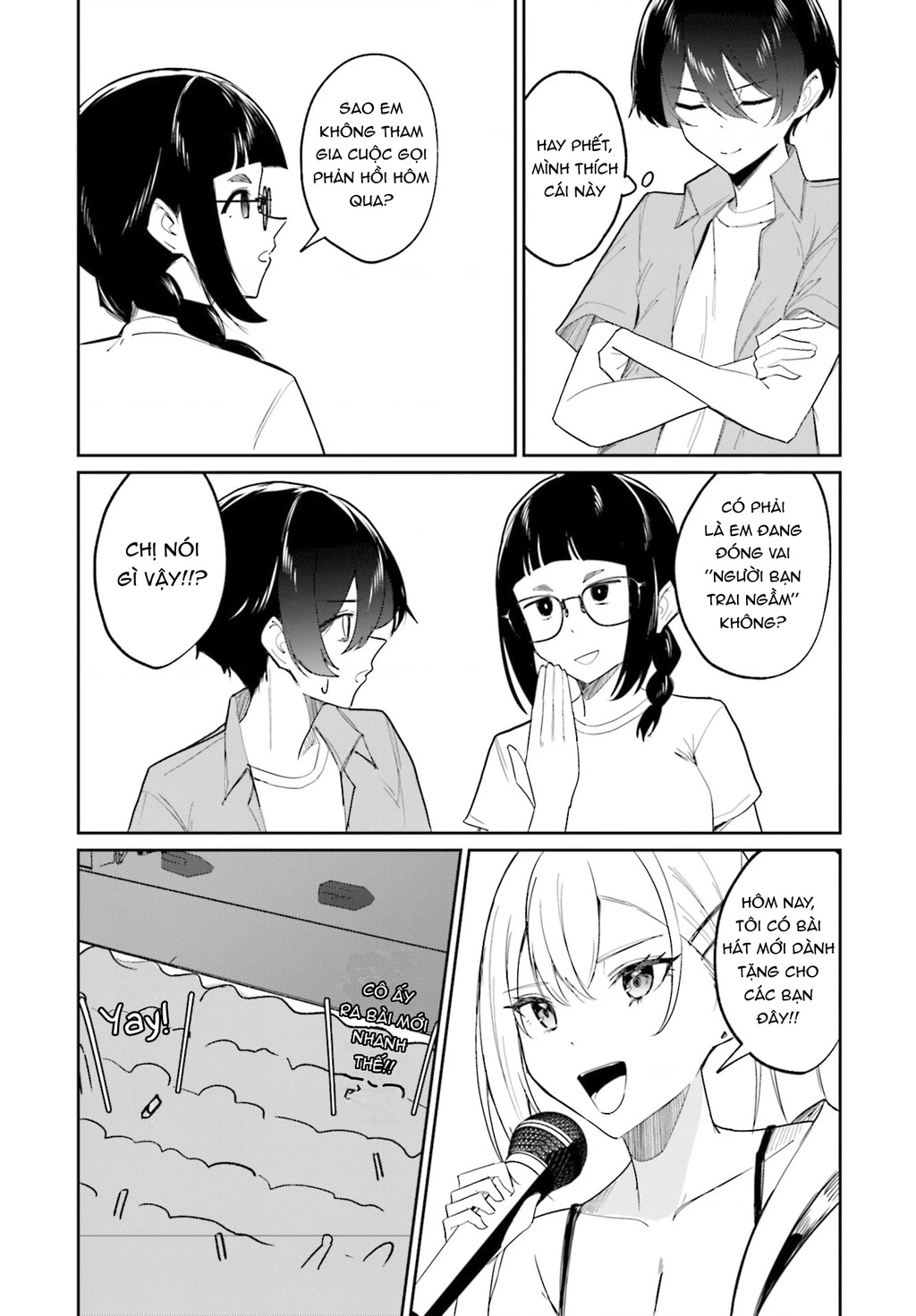 Chika Idol wo Kage de Sasaeru Ore-Kageyama Chapter 7 - Trang 2