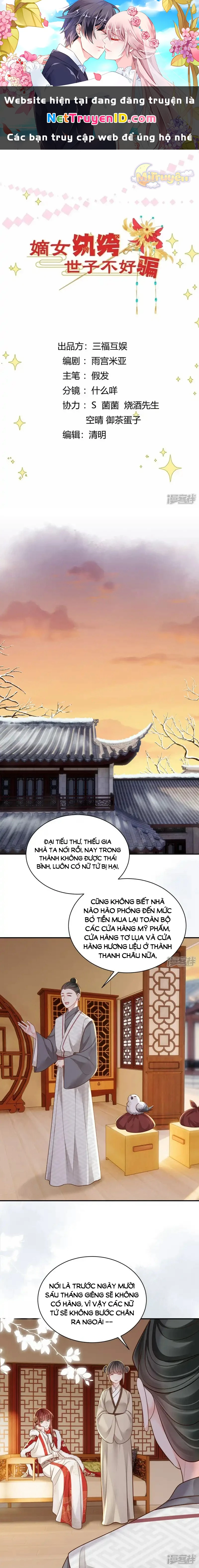 Phú Bà Xuyên Không : Thế Tử Không Dễ Lừa Gạt Chapter 87 - Trang 3