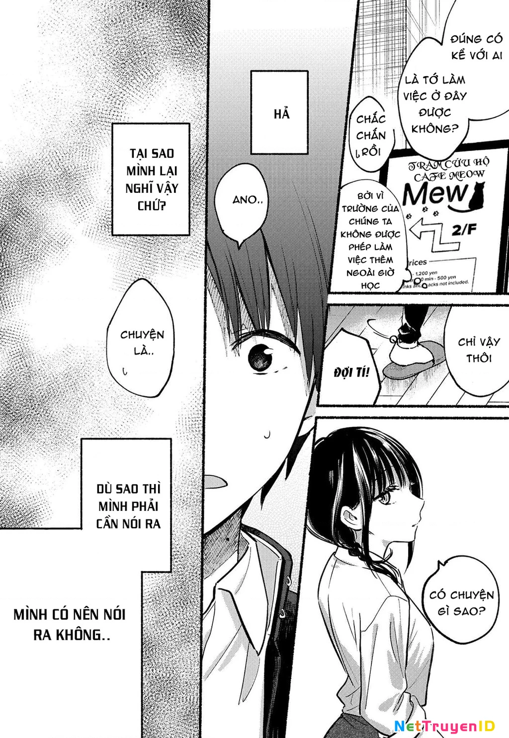 Cô Nàng Mèo Ngủ Gật Và Chàng Trai Hướng Nội Chapter 1 - Trang 3