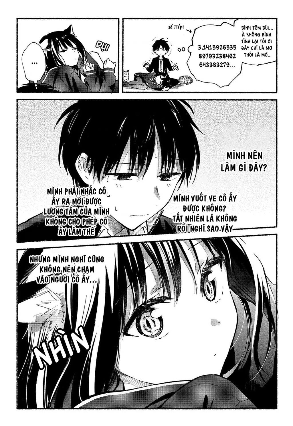 Cô Nàng Mèo Ngủ Gật Và Chàng Trai Hướng Nội Chapter 11.5 - Trang 2