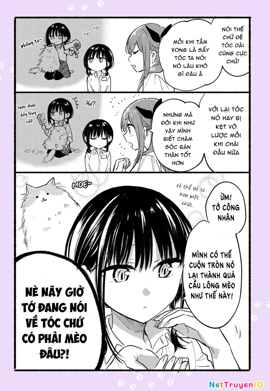 Cô Nàng Mèo Ngủ Gật Và Chàng Trai Hướng Nội Chapter 13.5 - Trang 2
