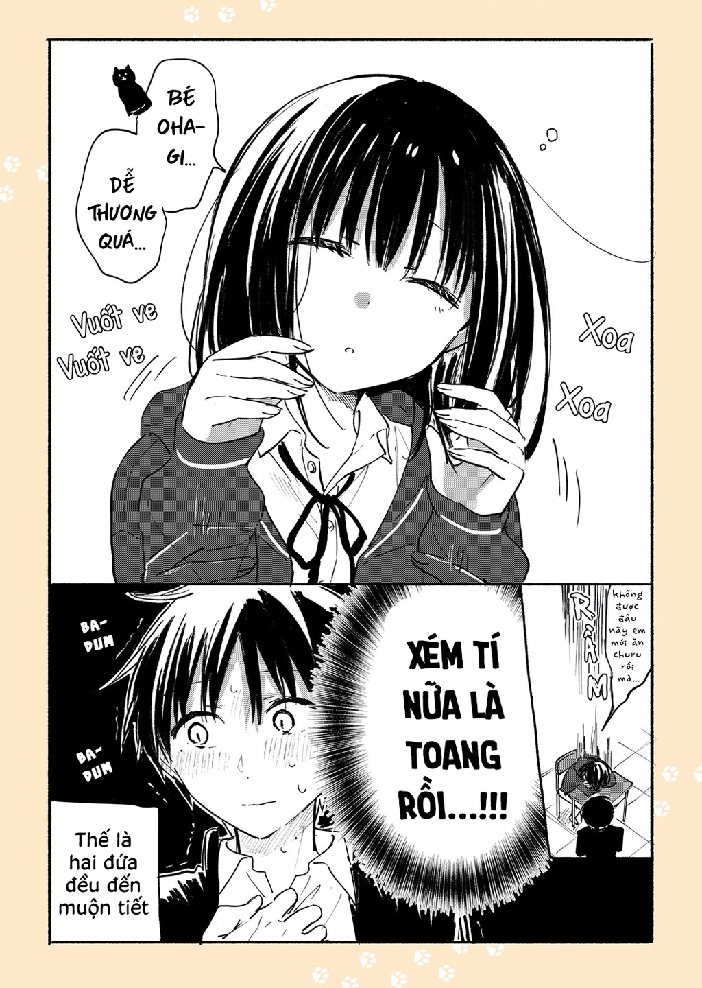 Cô Nàng Mèo Ngủ Gật Và Chàng Trai Hướng Nội Chapter 14.5 - Trang 2